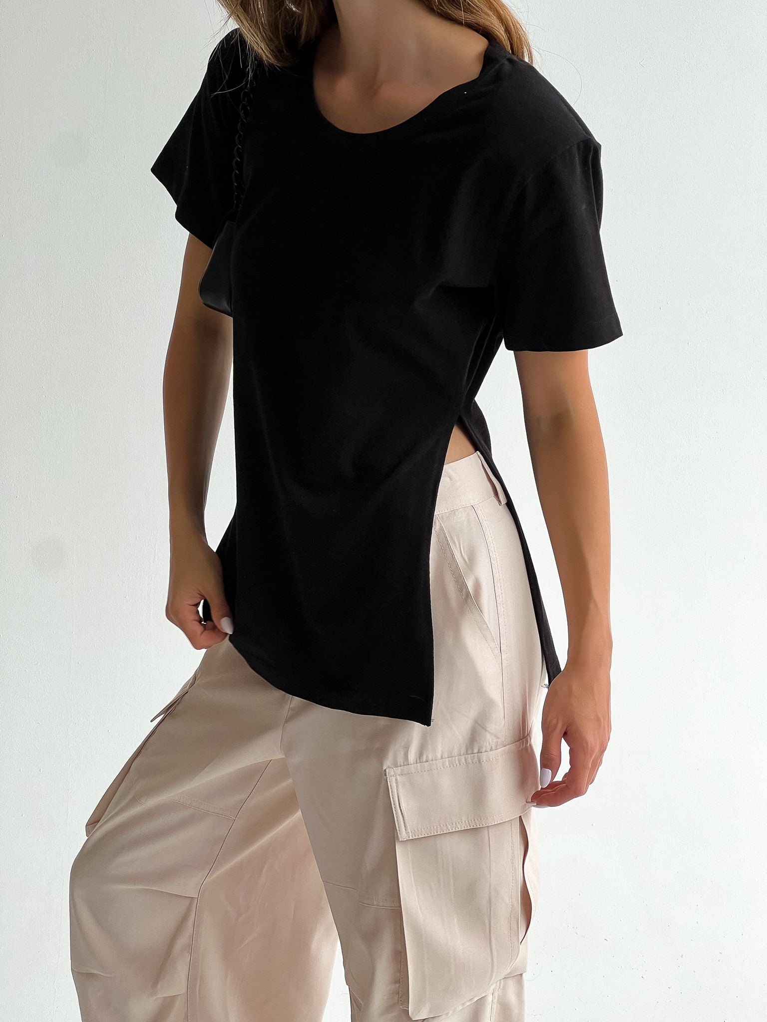 חולצת בייס כריות