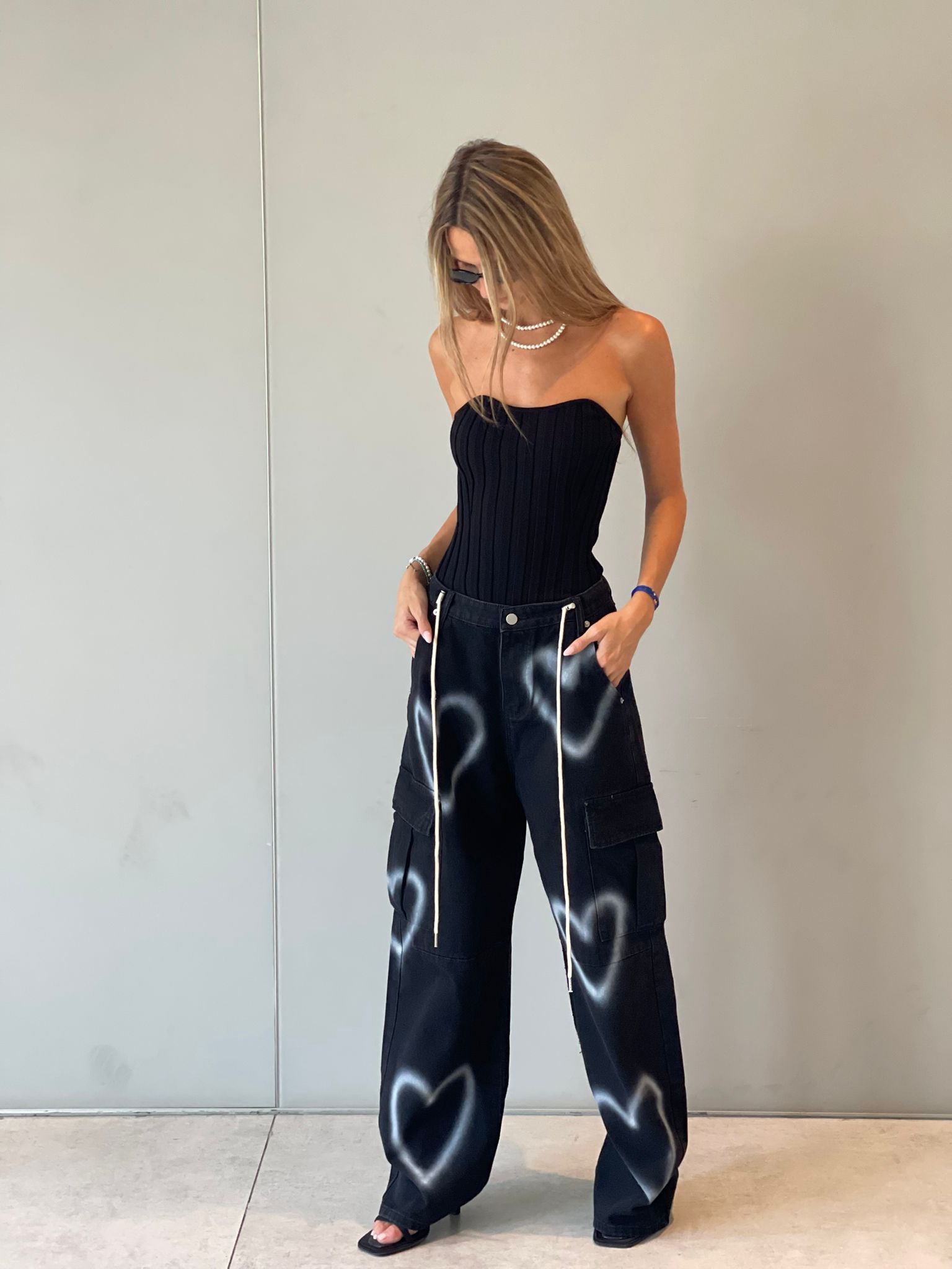 ג'ינס הארט שחור