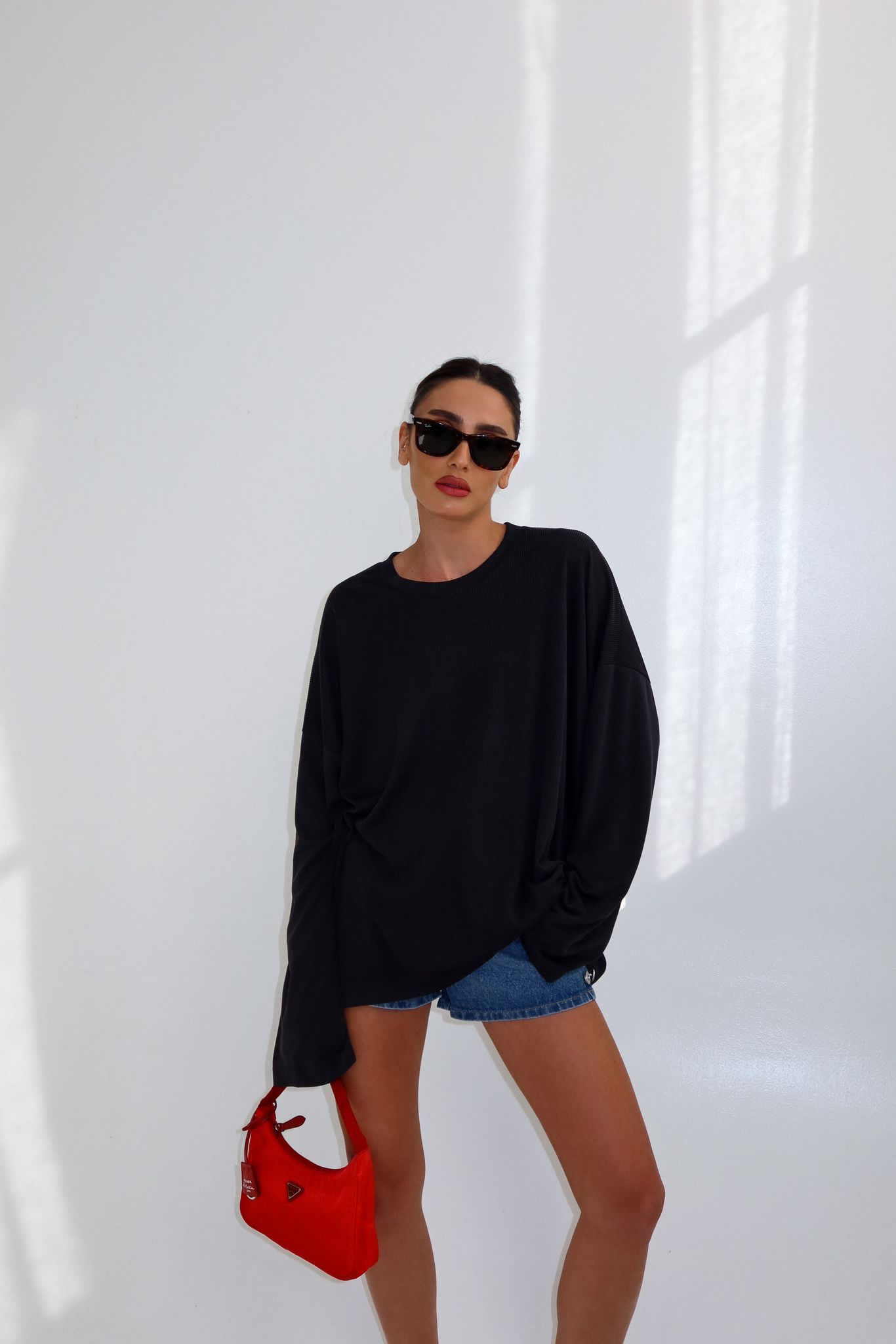 חולצת סירי שחור