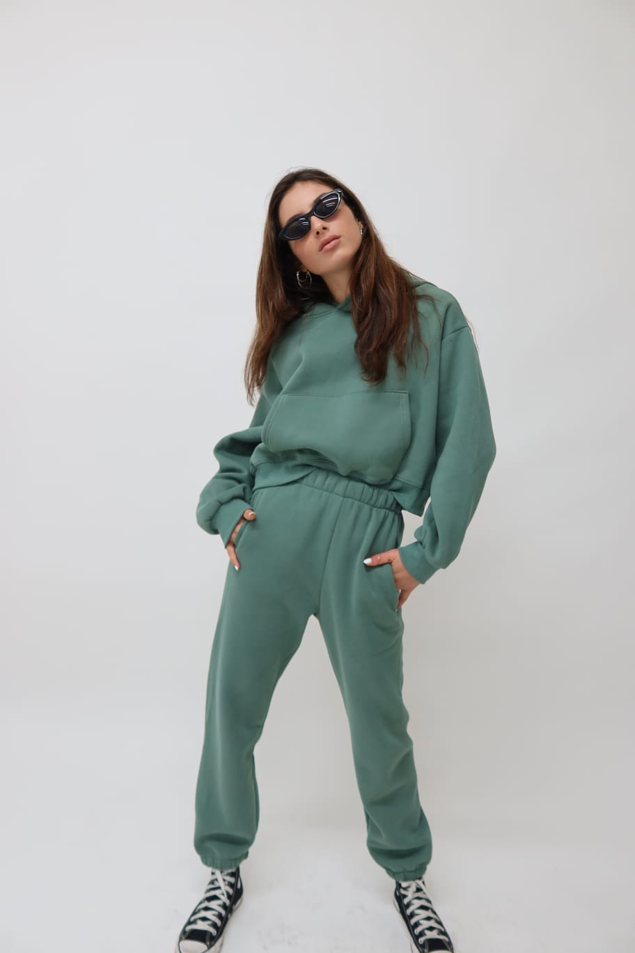 חליפת פוטר לורן ירוק