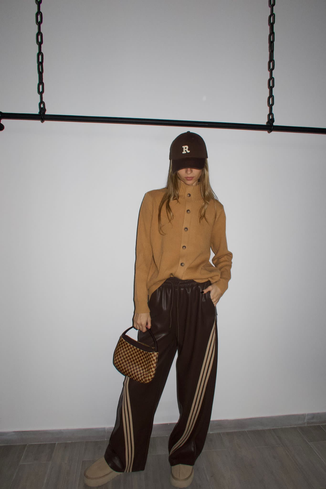 מכנס הילטון חום