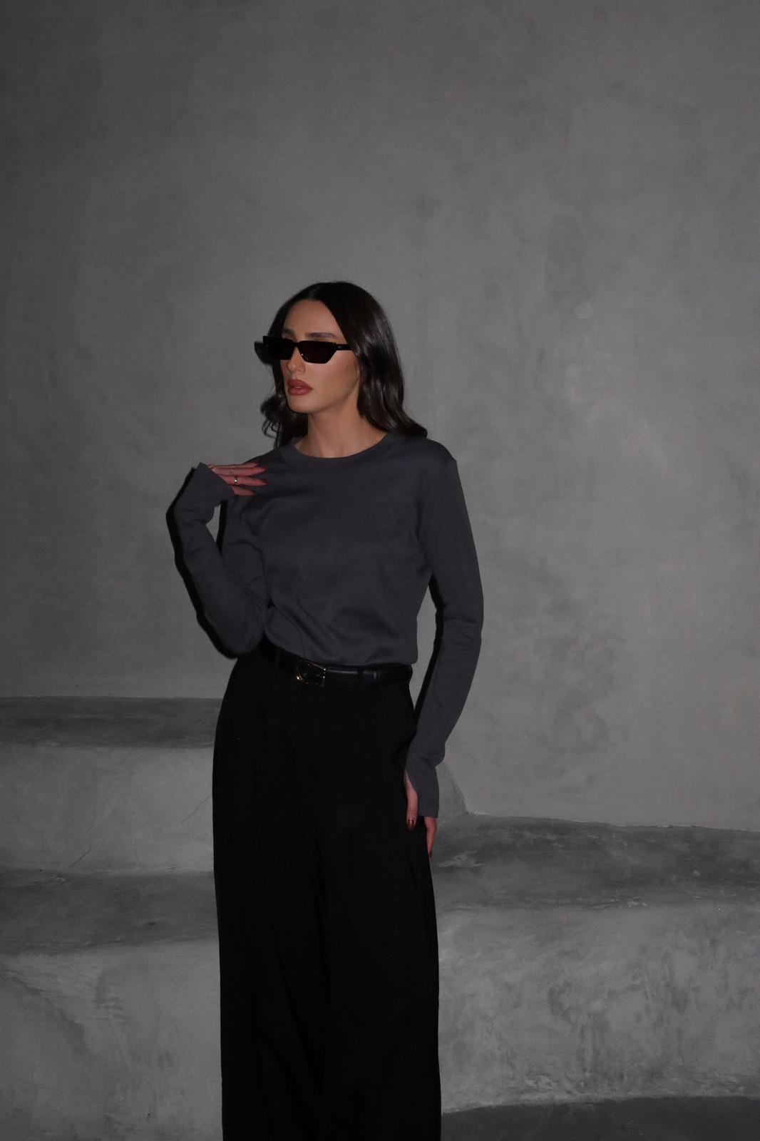 בייסיק כפפה שחור