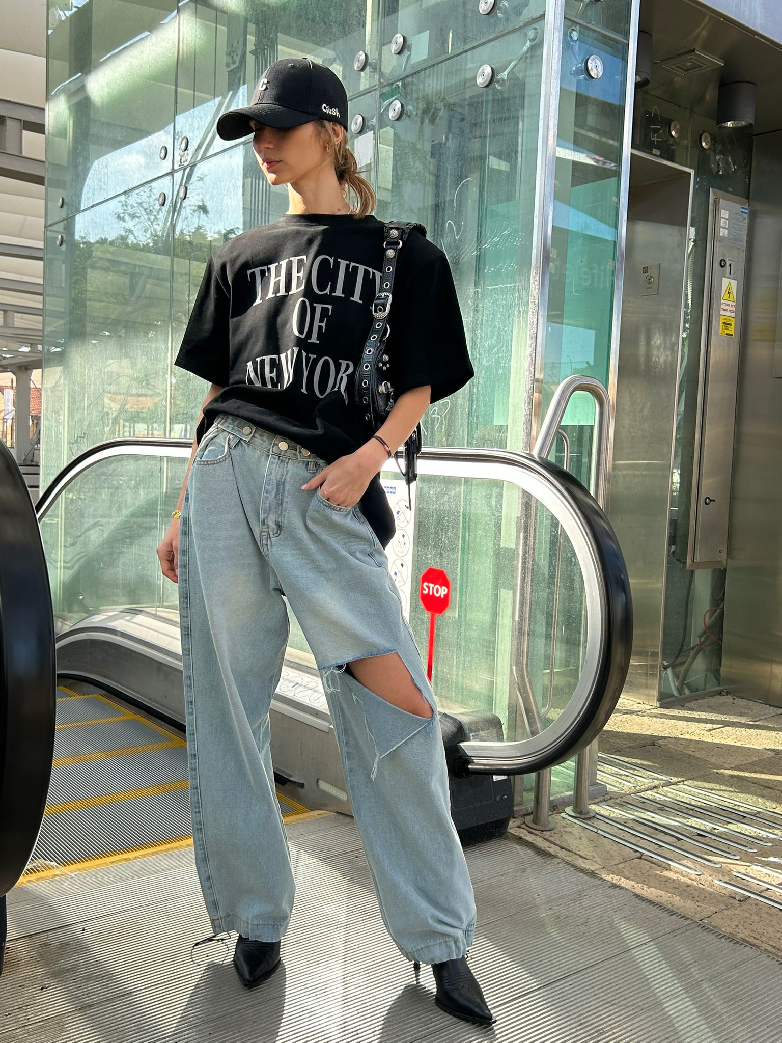 ג'ינס מיילי כחול בהיר