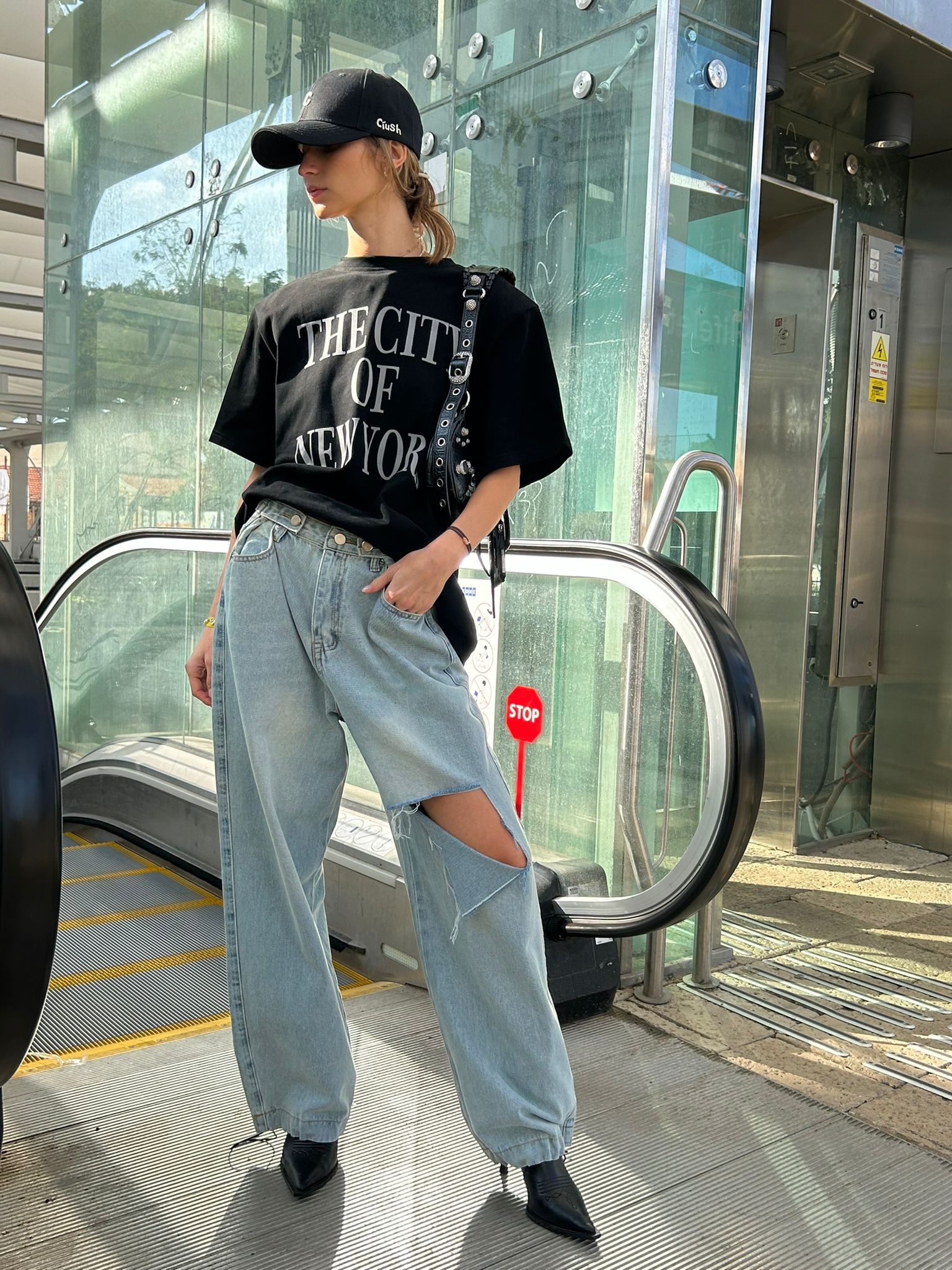 ג'ינס מיילי כחול בהיר