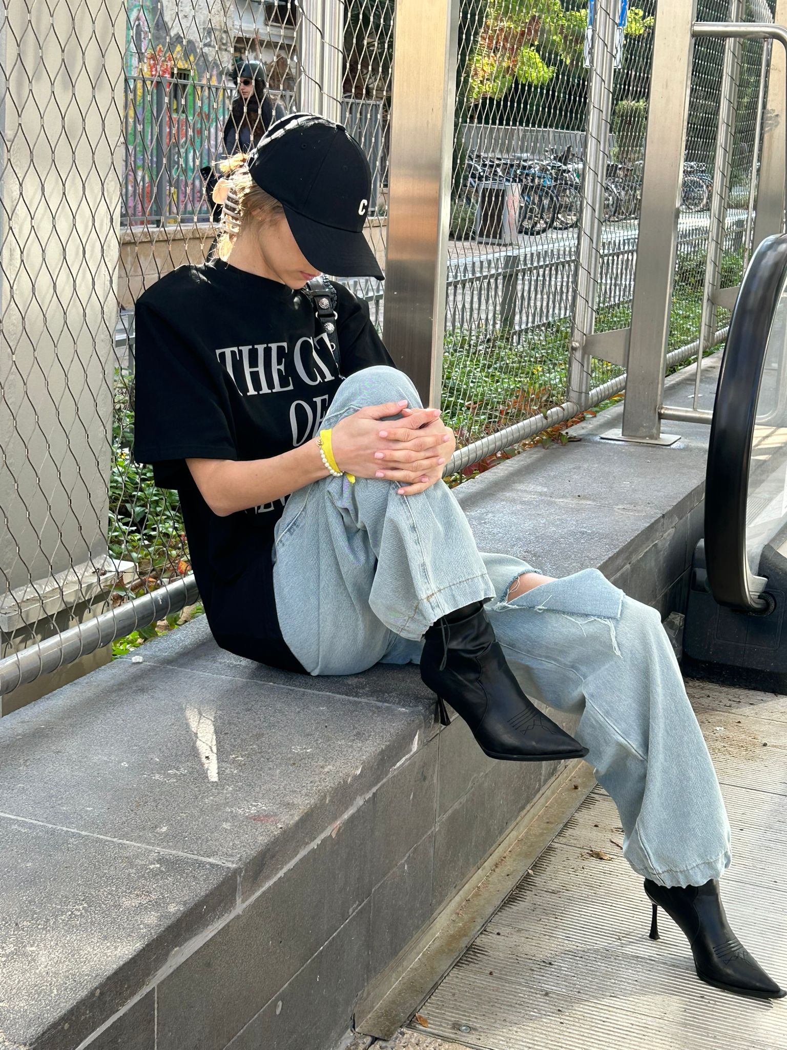 ג'ינס מיילי כחול בהיר