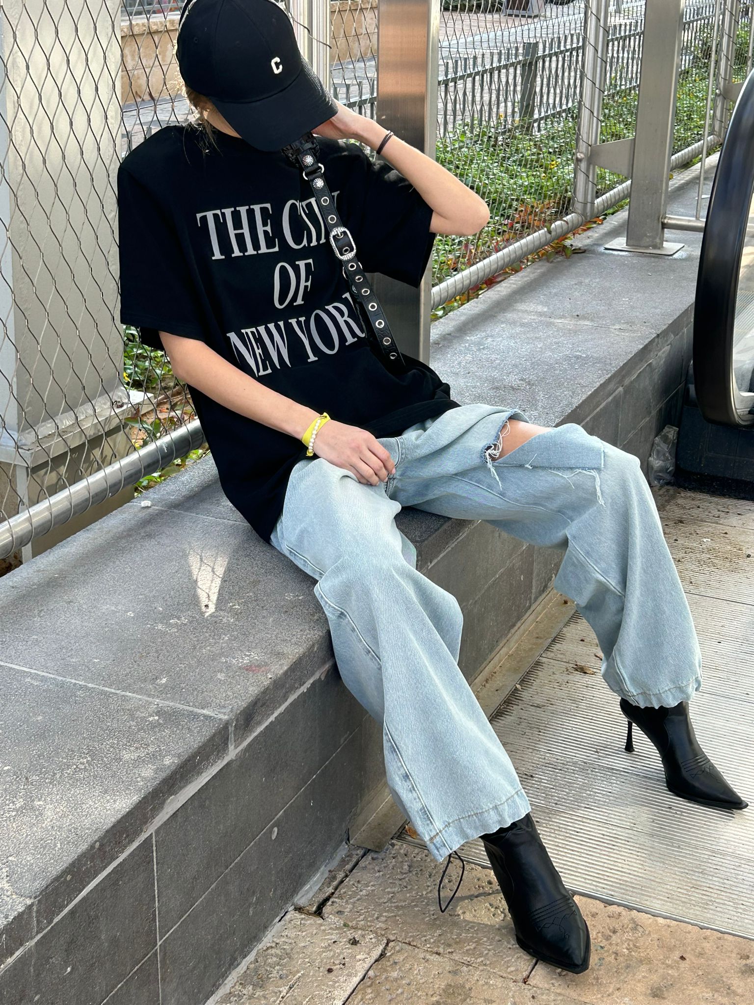 ג'ינס מיילי כחול בהיר