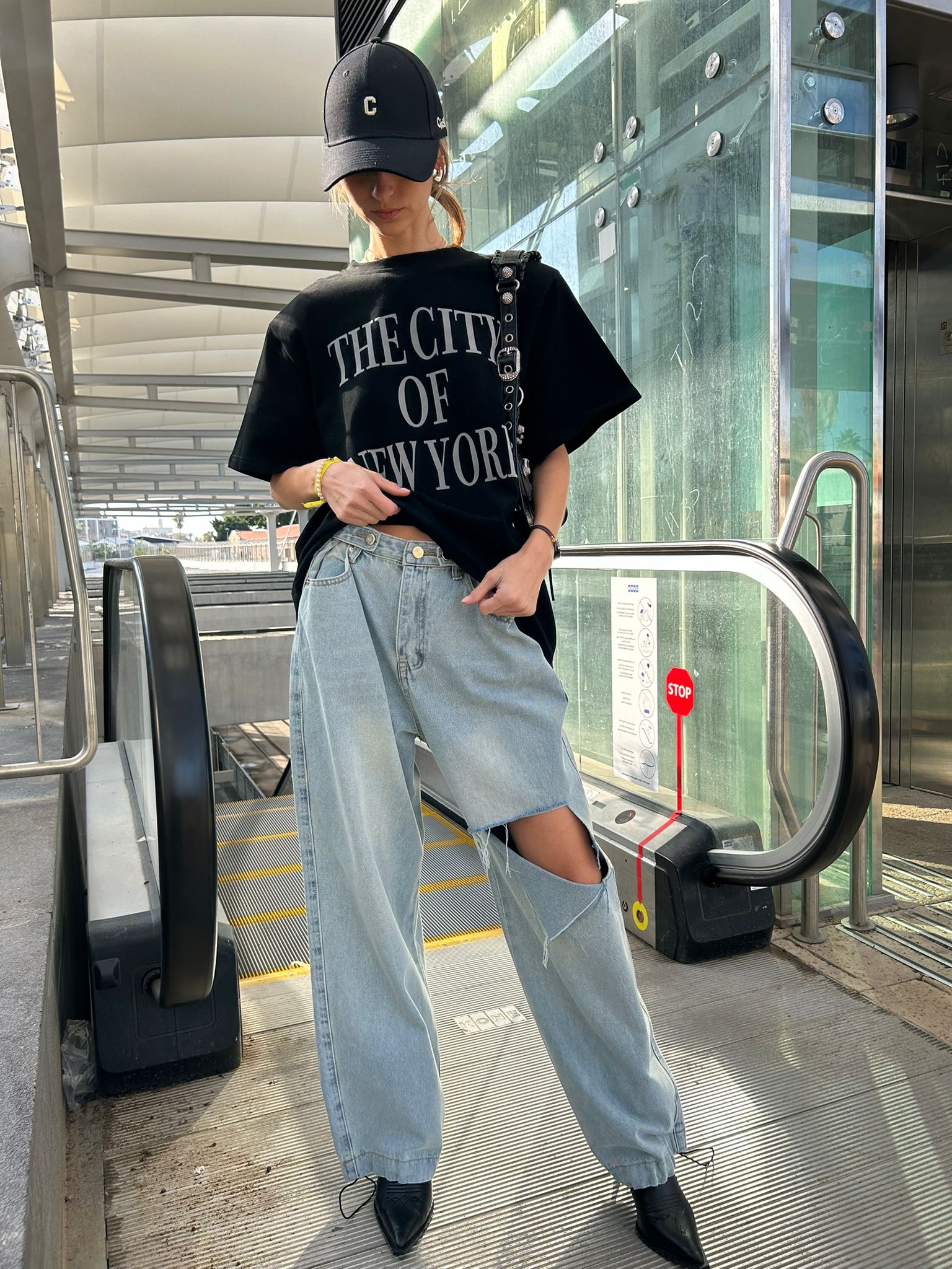 ג'ינס מיילי כחול בהיר