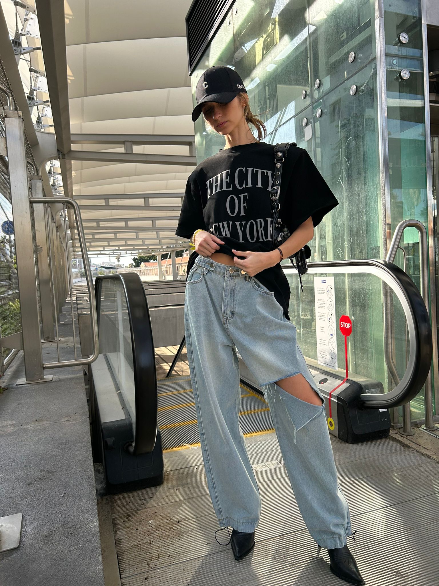 ג'ינס מיילי כחול בהיר