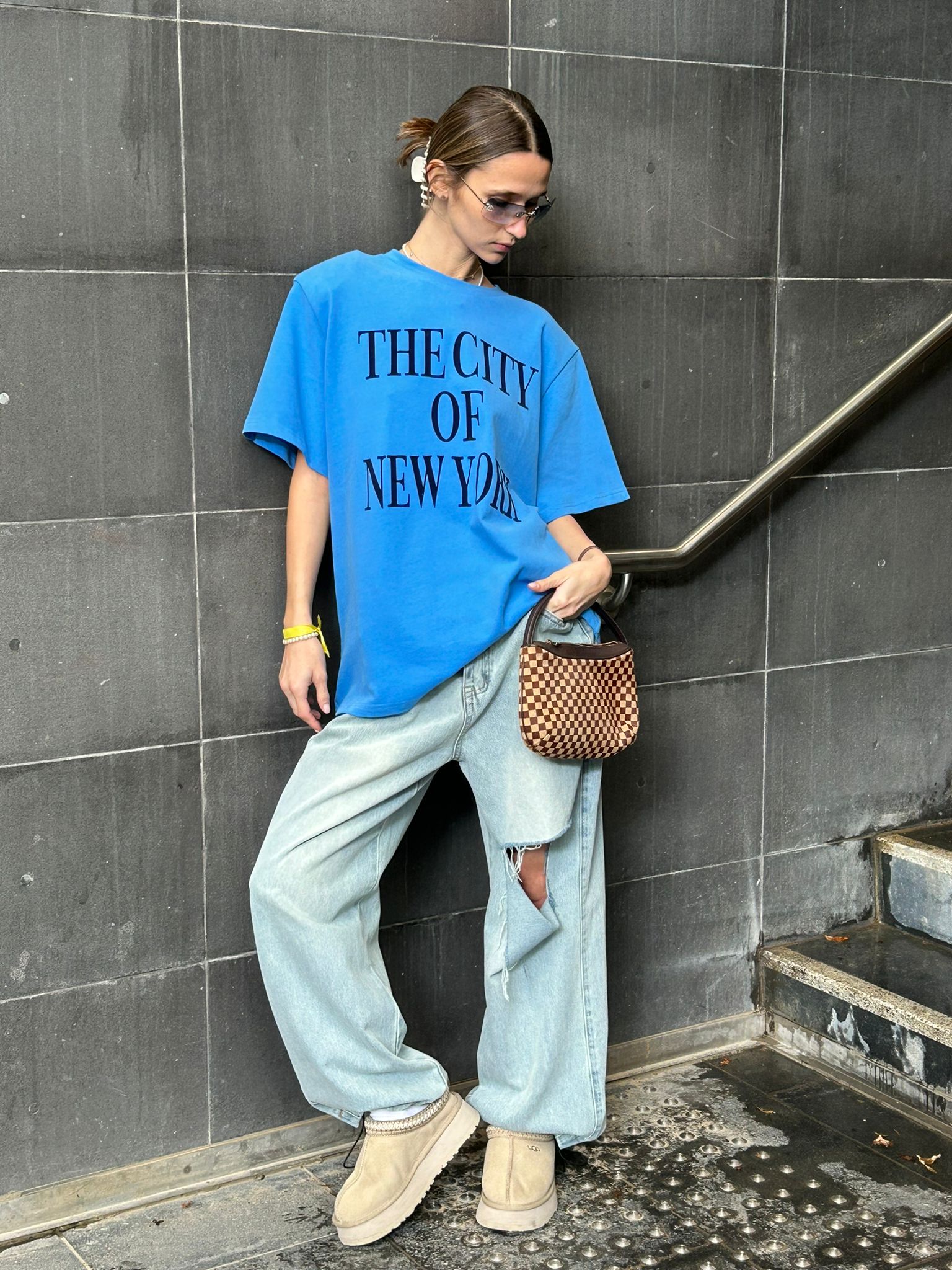 ג'ינס מיילי כחול בהיר