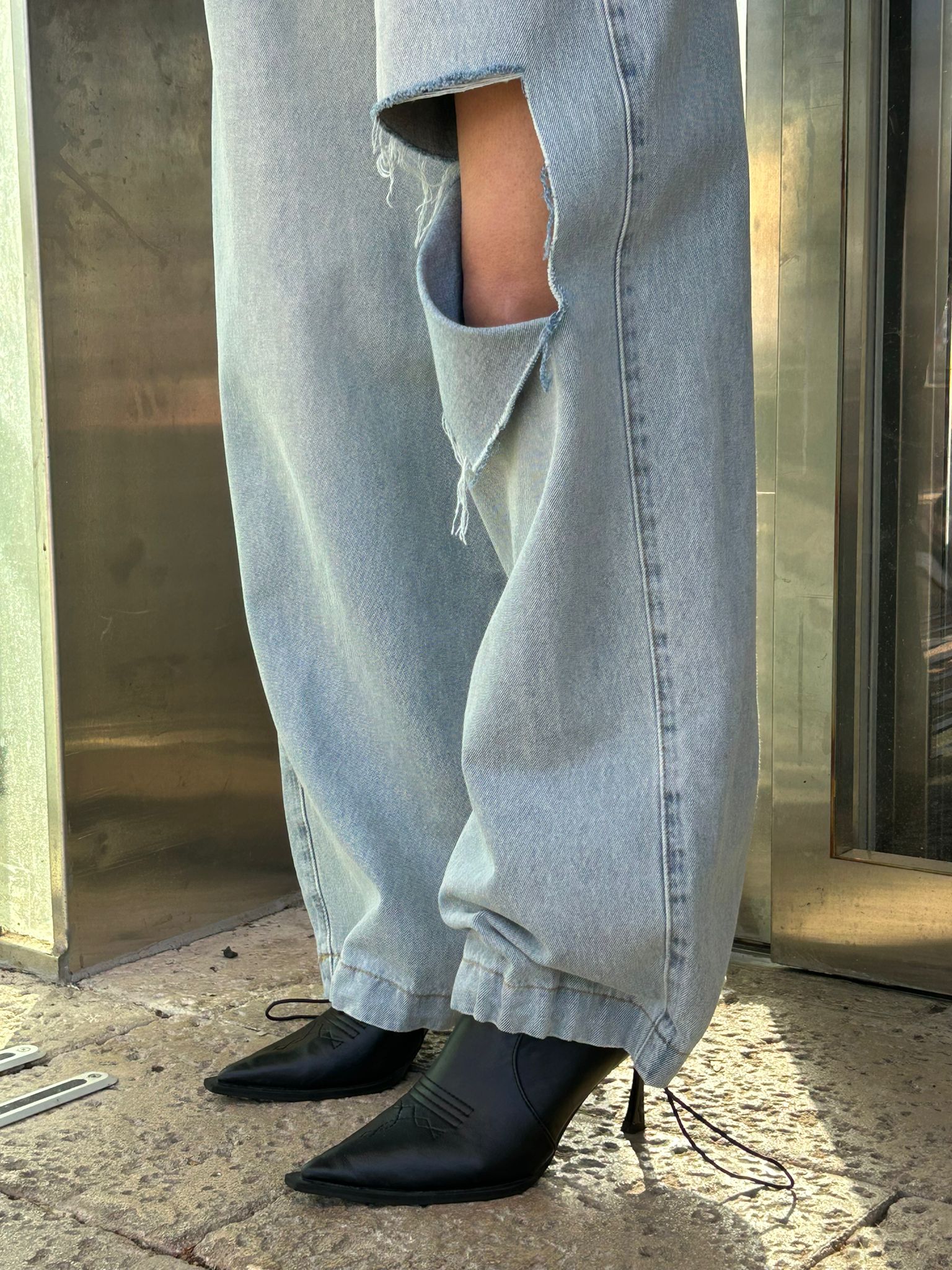 ג'ינס מיילי כחול בהיר