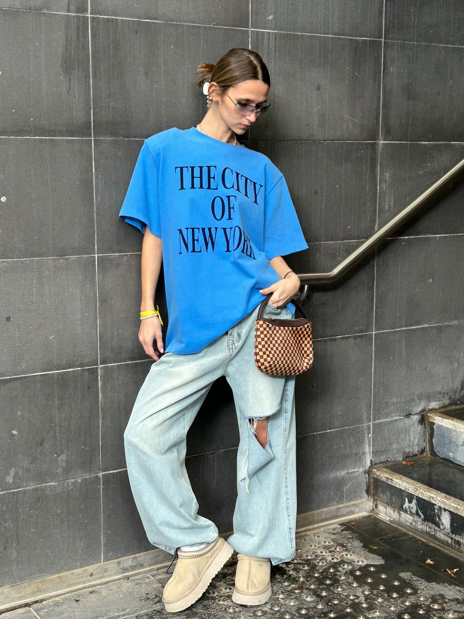 ג'ינס מיילי כחול בהיר