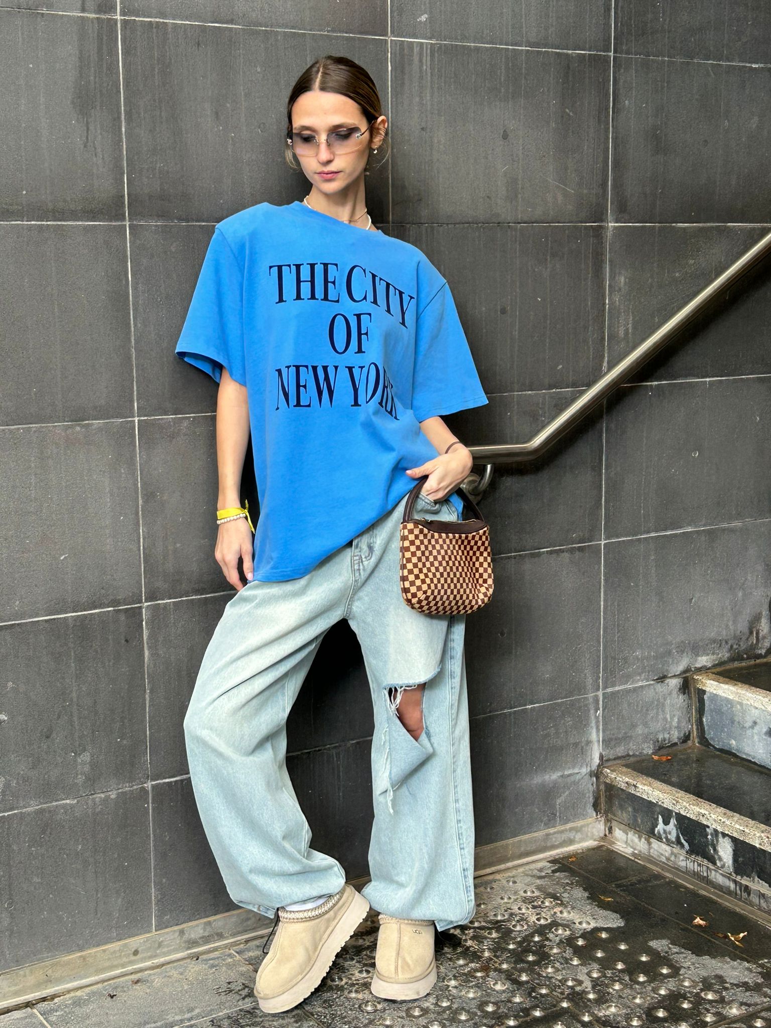 ג'ינס מיילי כחול בהיר