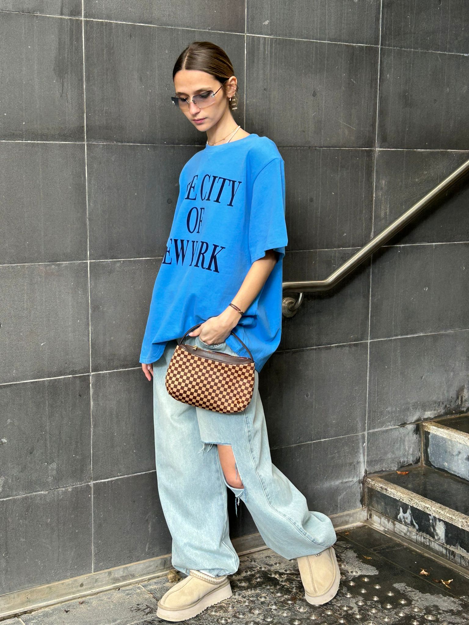 ג'ינס מיילי כחול בהיר