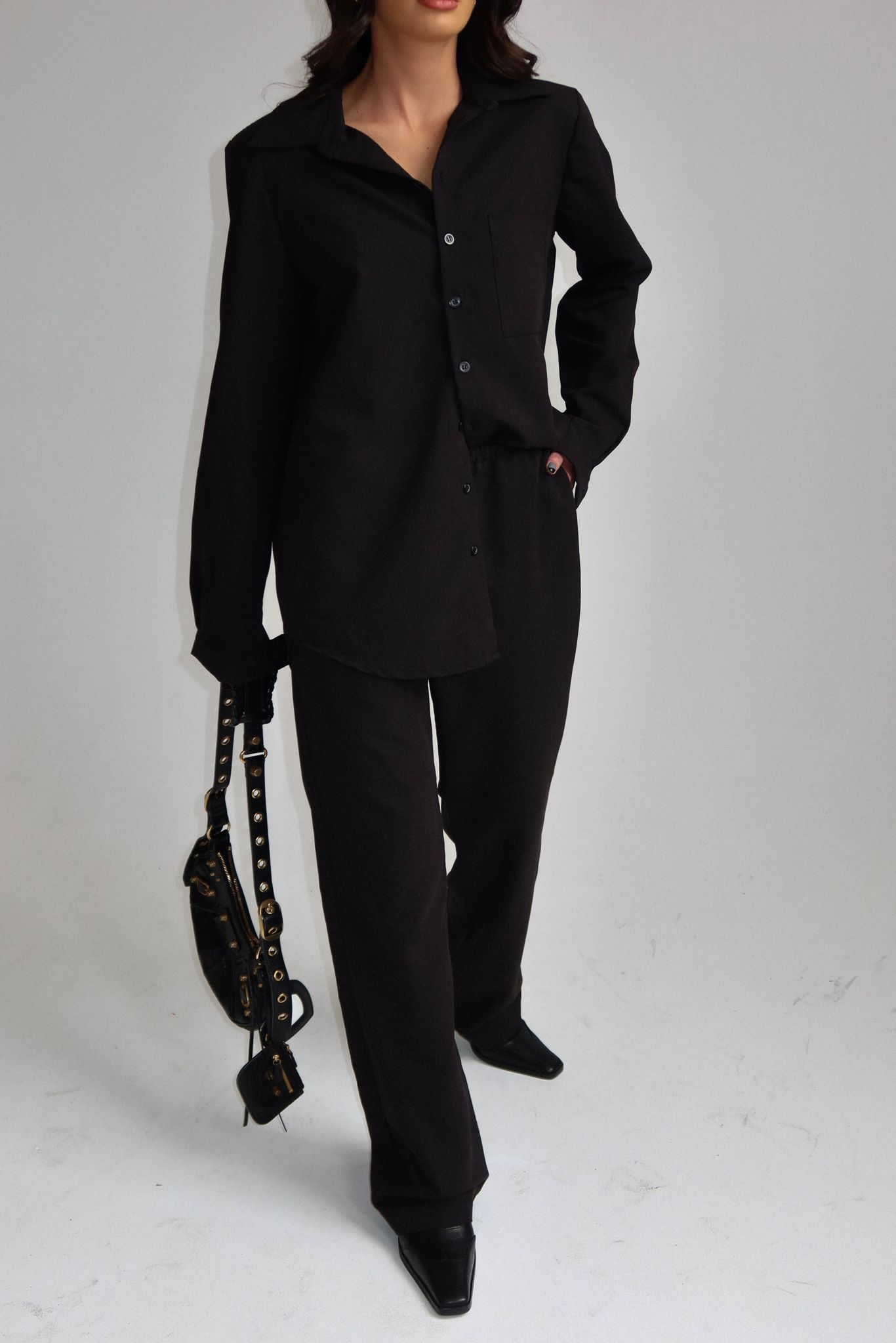 חליפת מייסי שחור