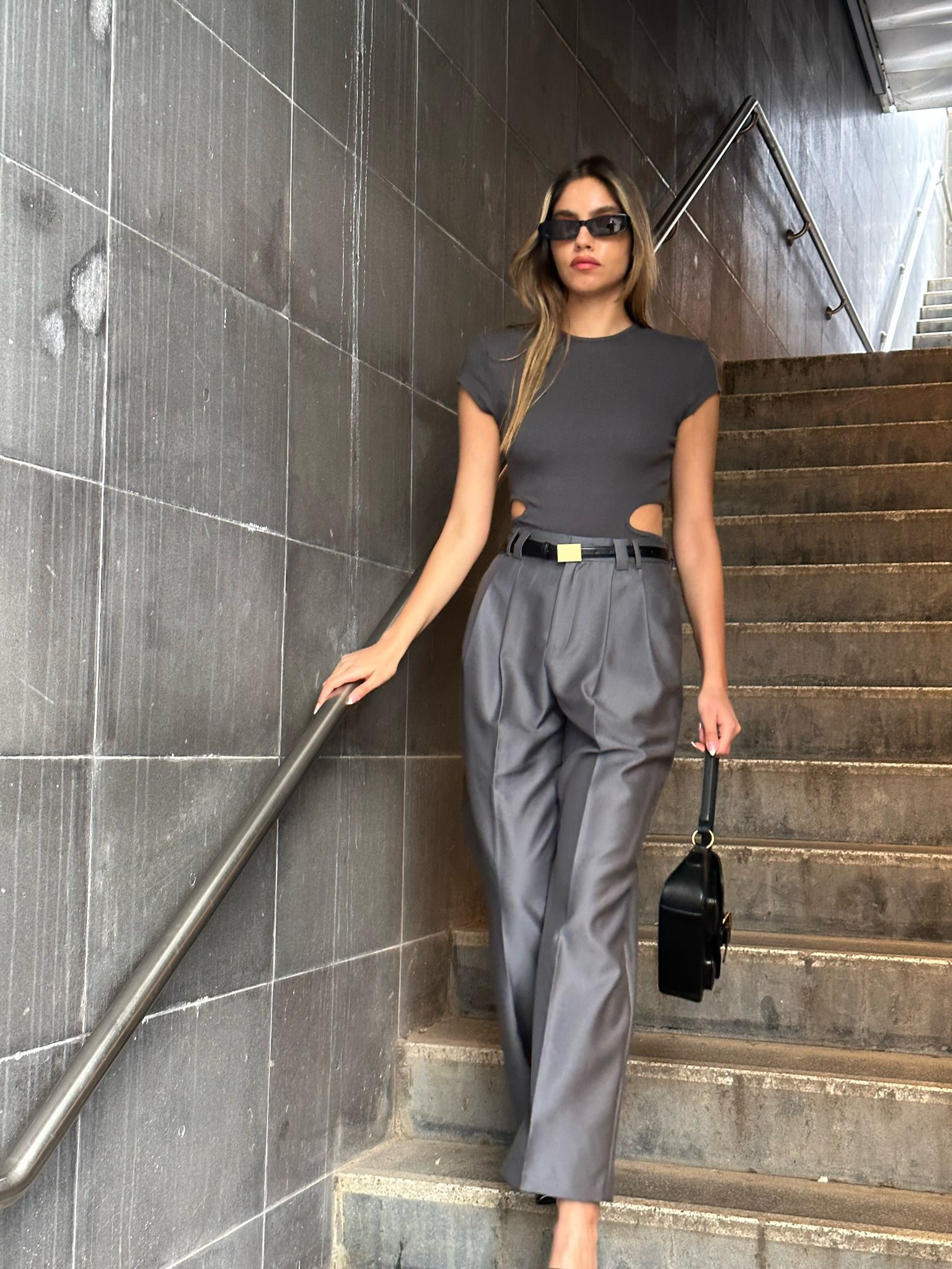 מכנס מיאה אפור