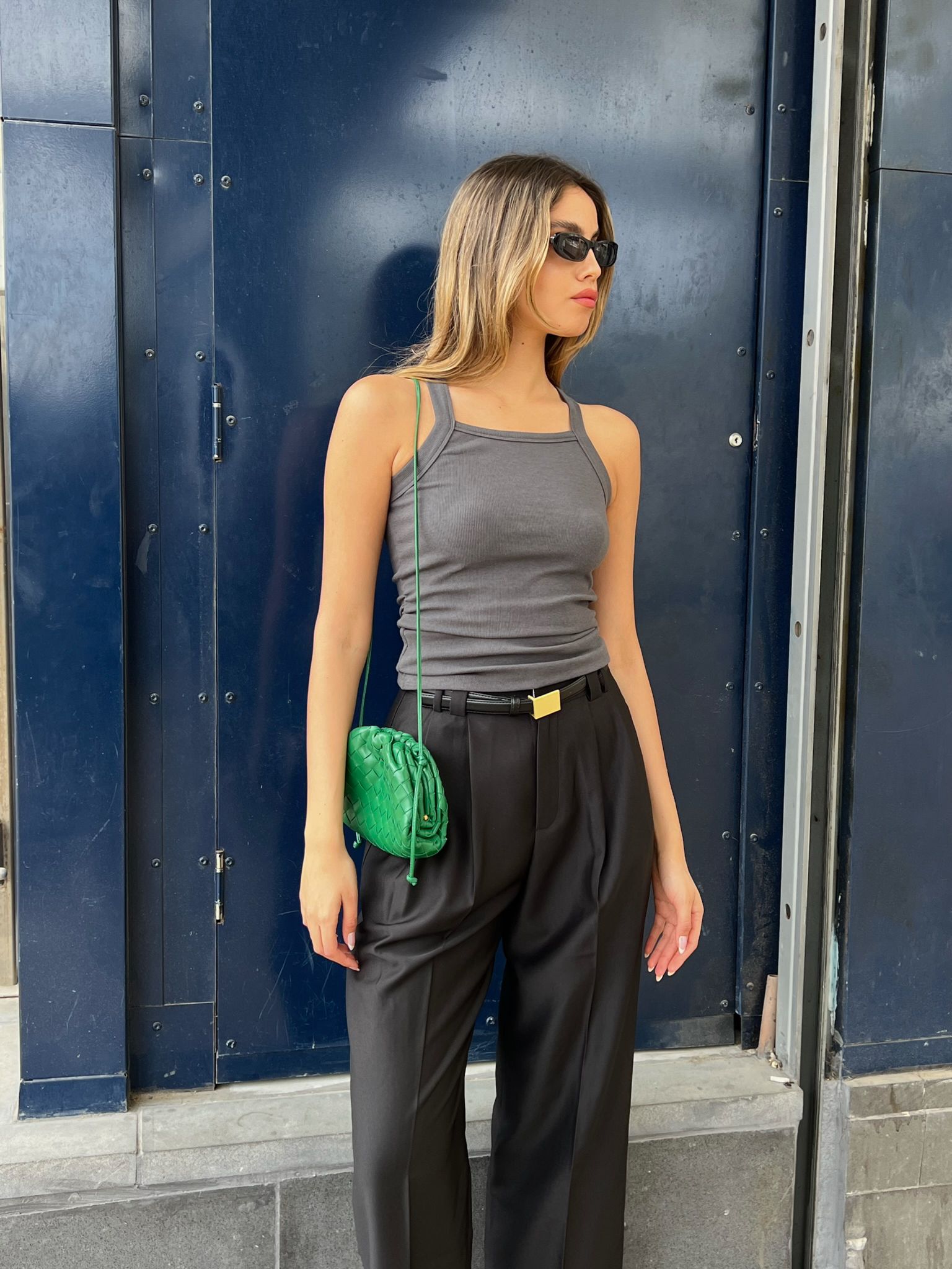 גופיית אלרום אפור פלדה