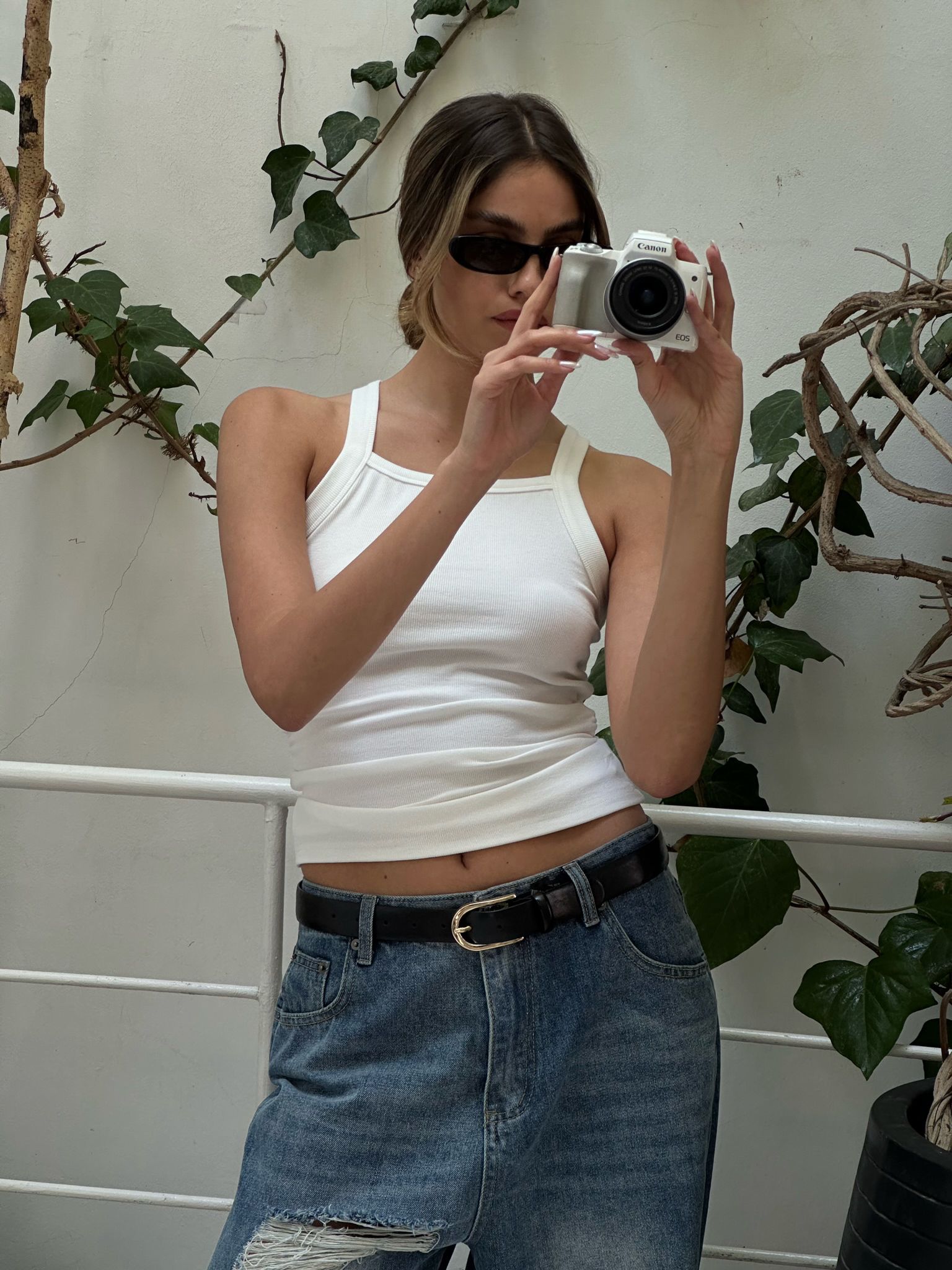 גופיית אלרום לבן