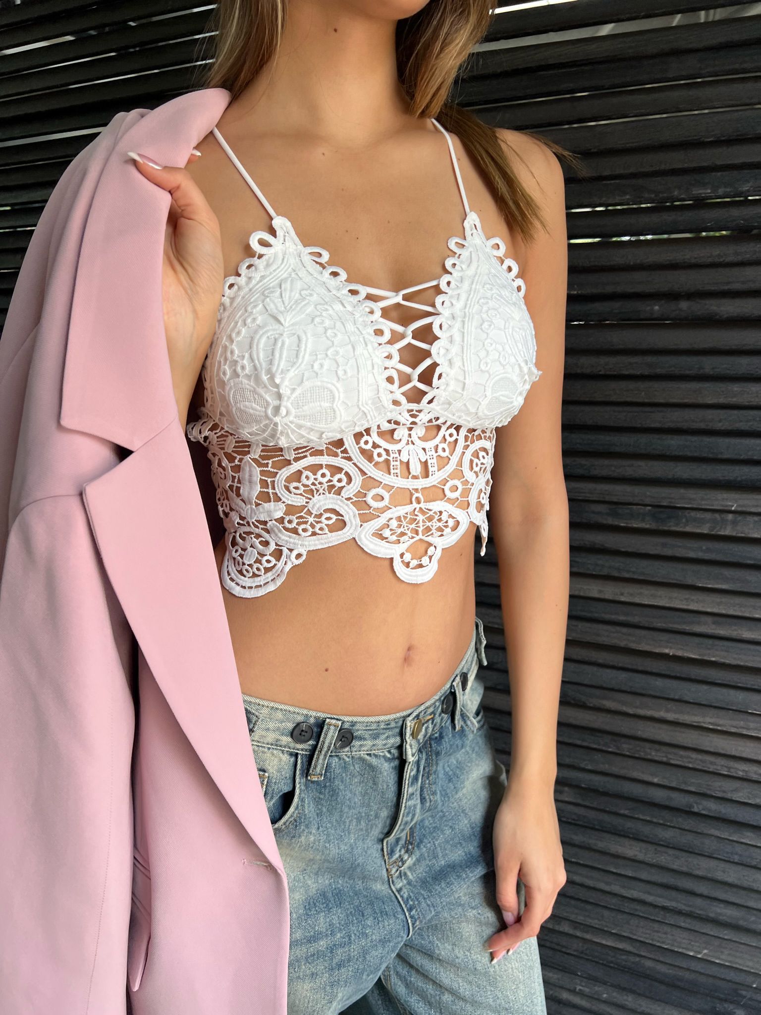 ג'קט מיאן ורוד