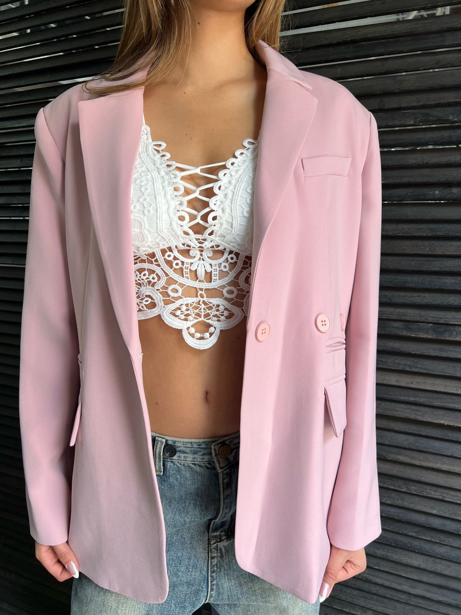 ג'קט מיאן ורוד