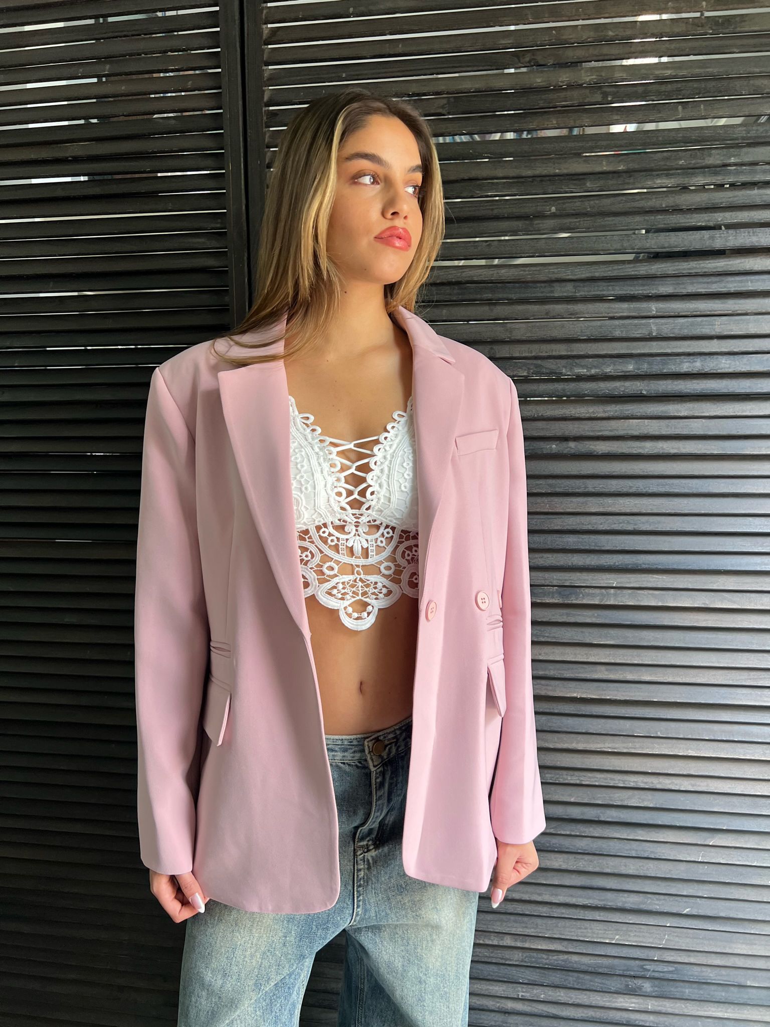 ג'קט מיאן ורוד