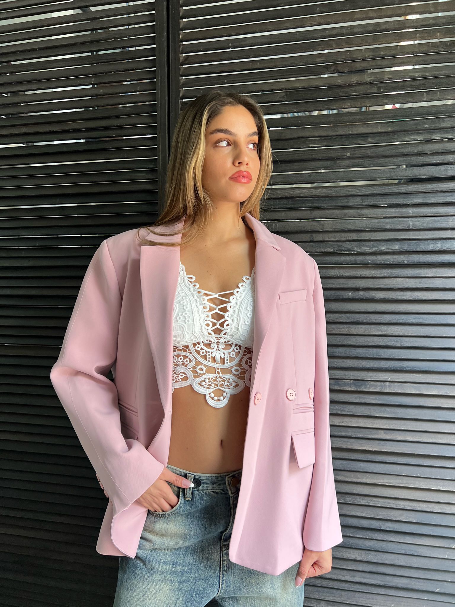 ג'קט מיאן ורוד