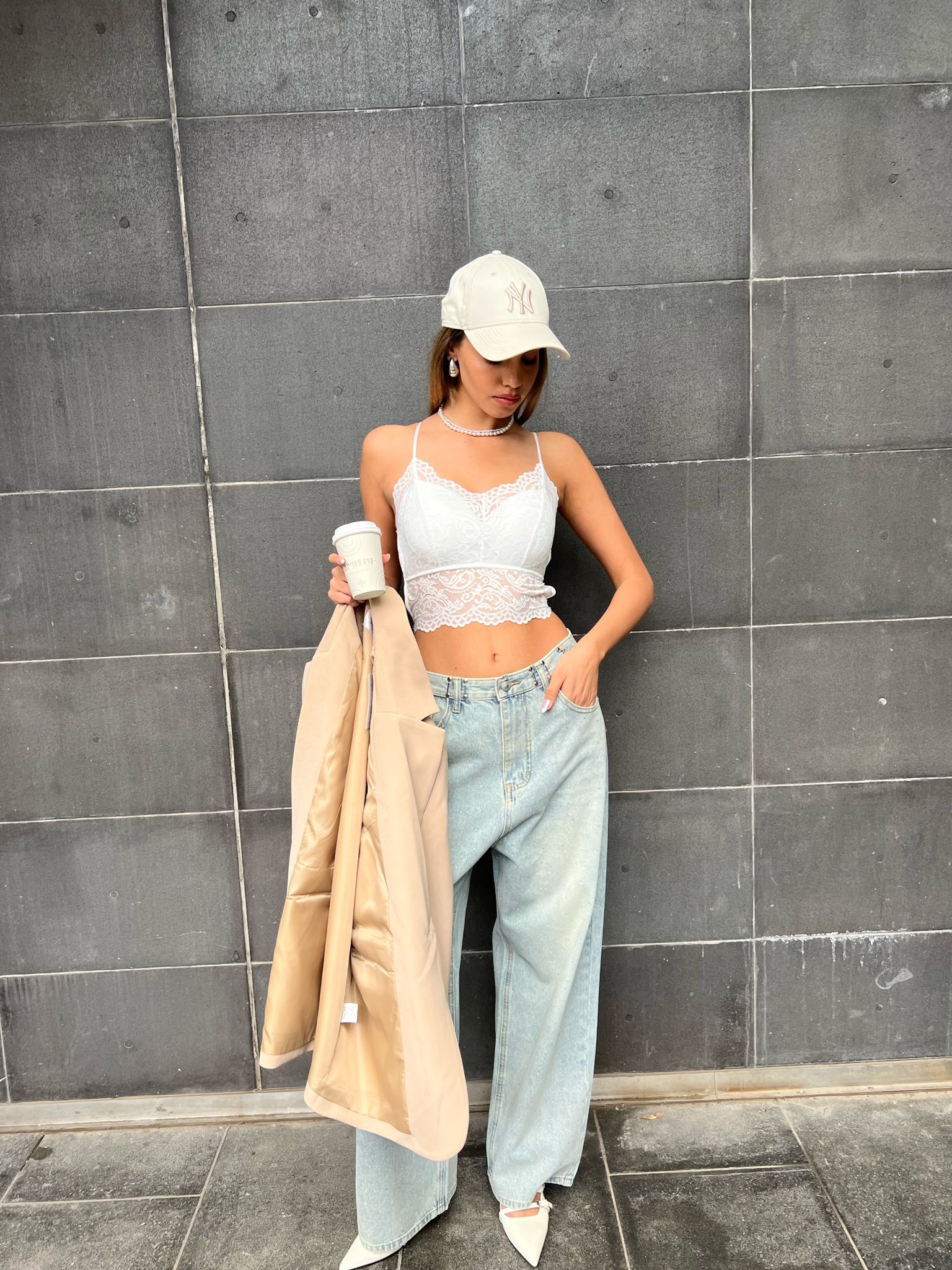 טופ נייט לבן