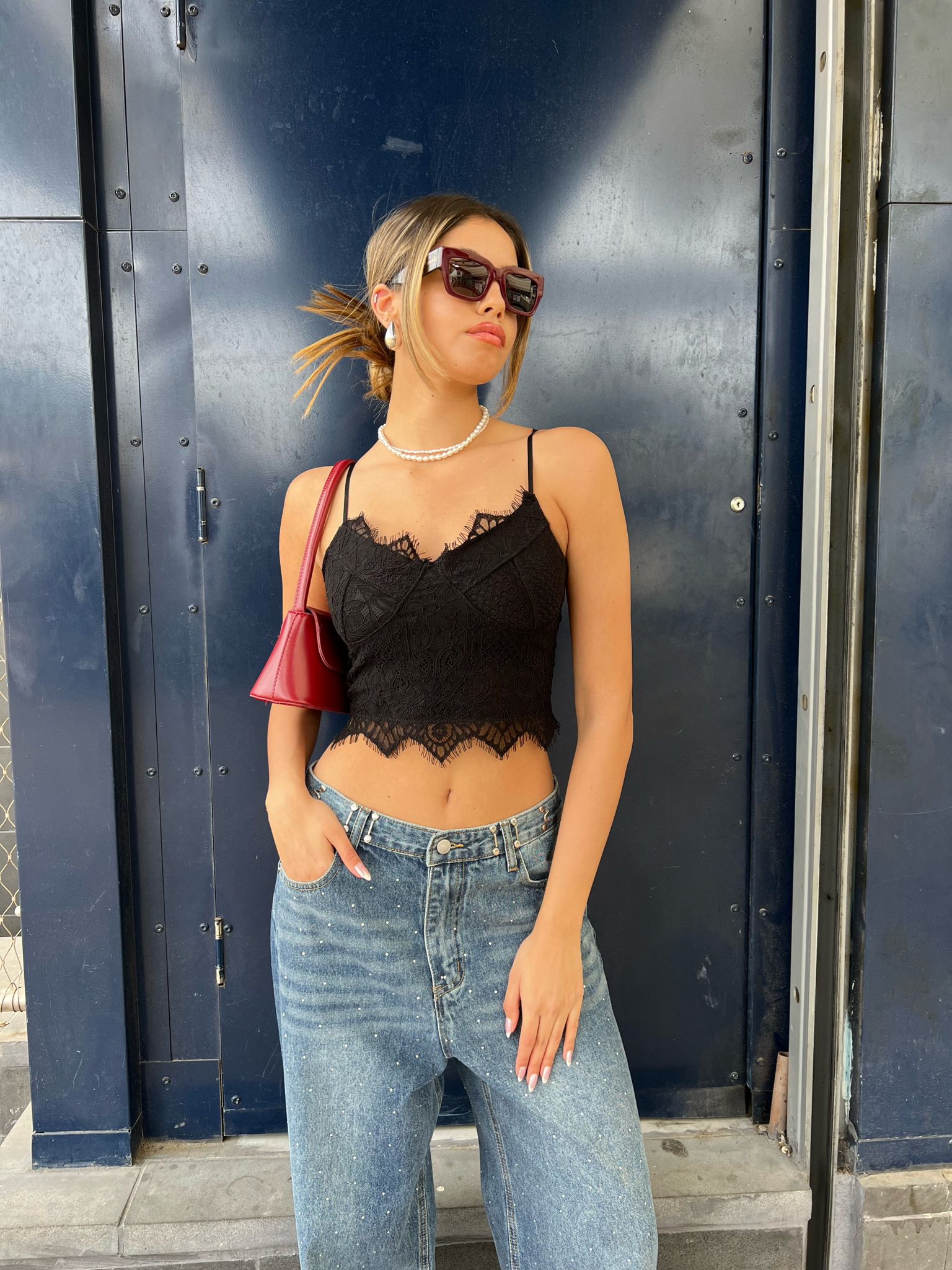 טופ נייט שחור