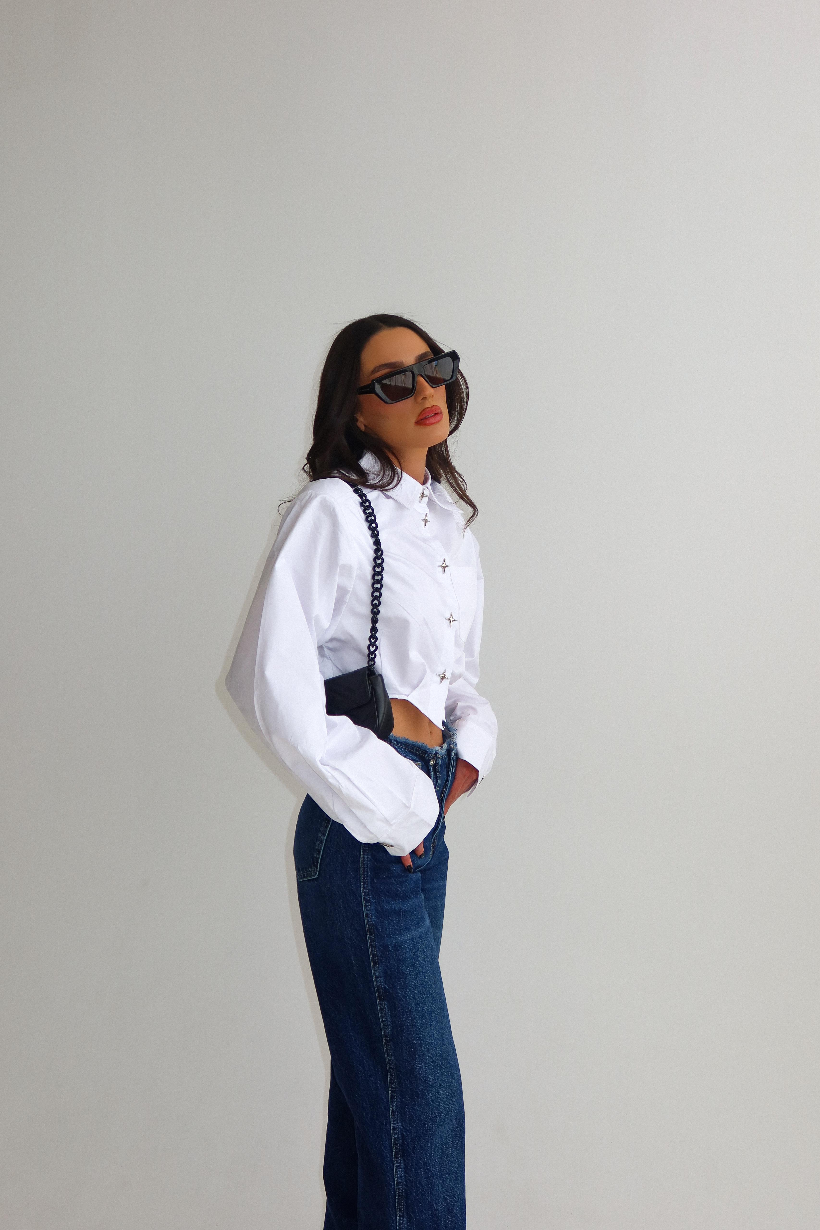 קרופ אנימה לבן