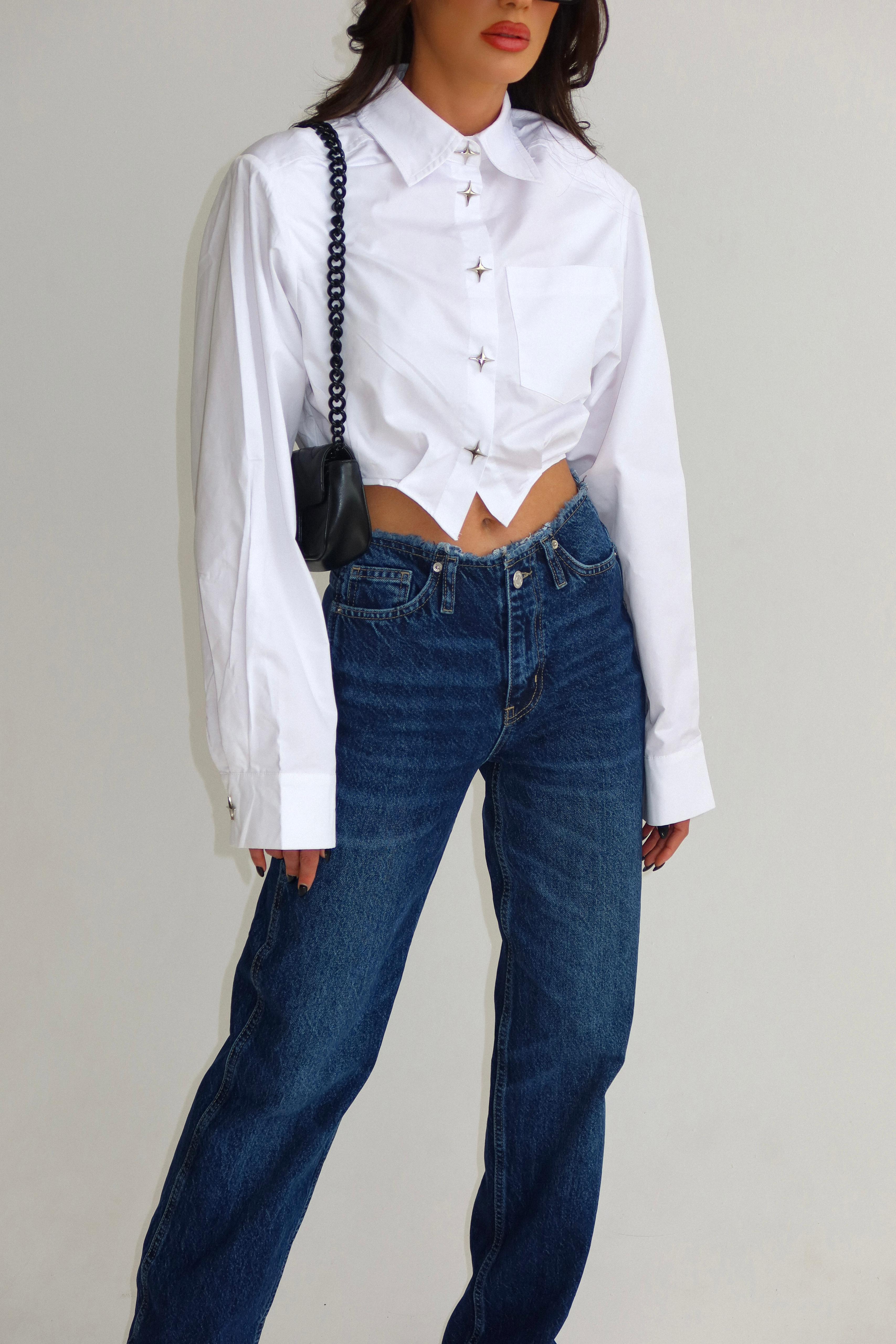 קרופ אנימה לבן