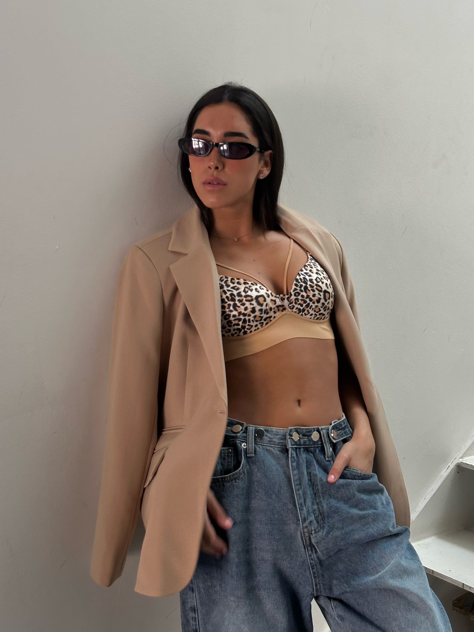 ג'קט מיאן חום