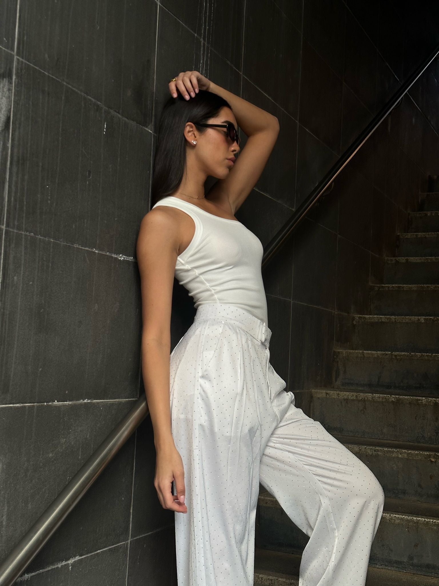 גופיית אביב לבן