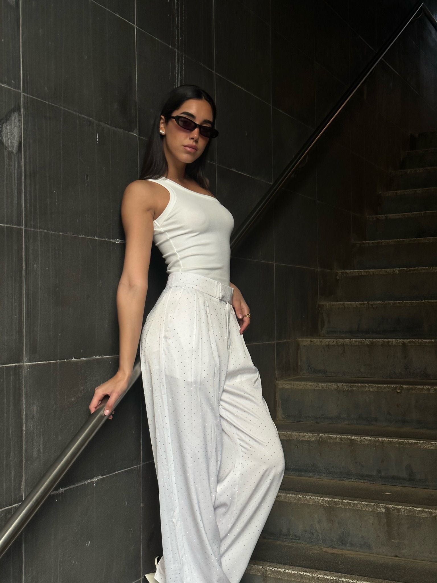 גופיית אביב לבן