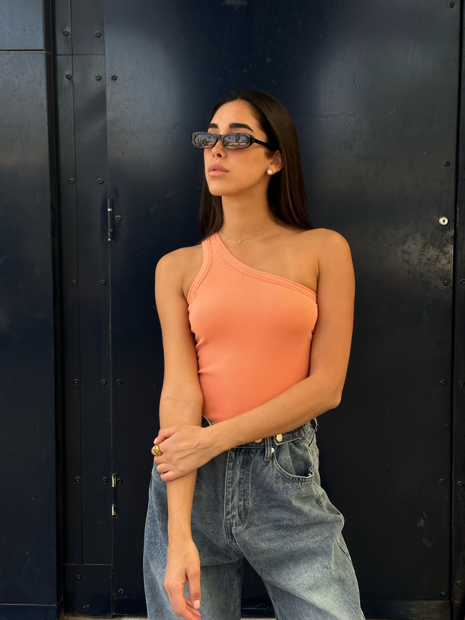 גופיית אביב כתום