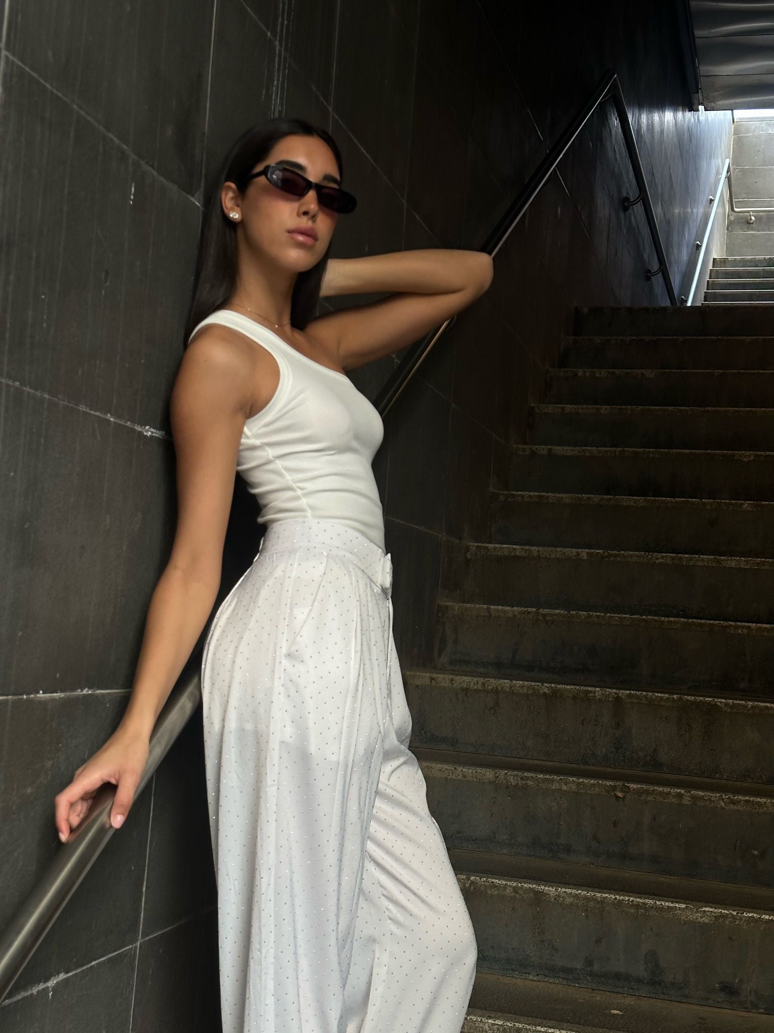 גופיית אביב לבן