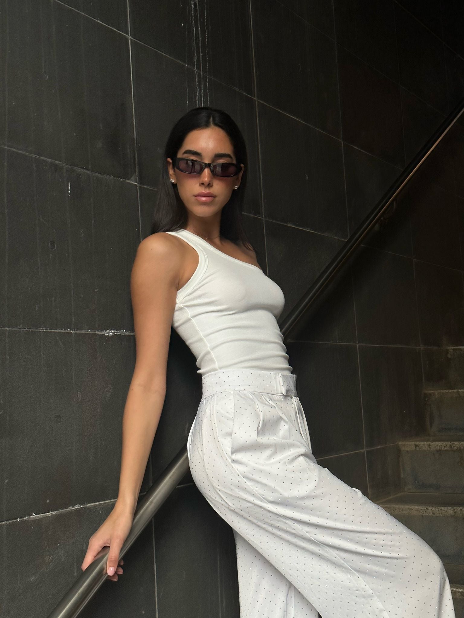 גופיית אביב לבן