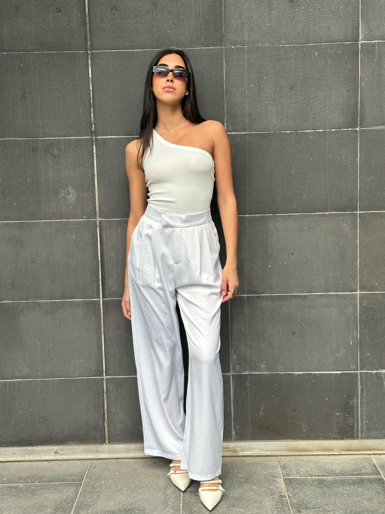 גופיית אביב לבן