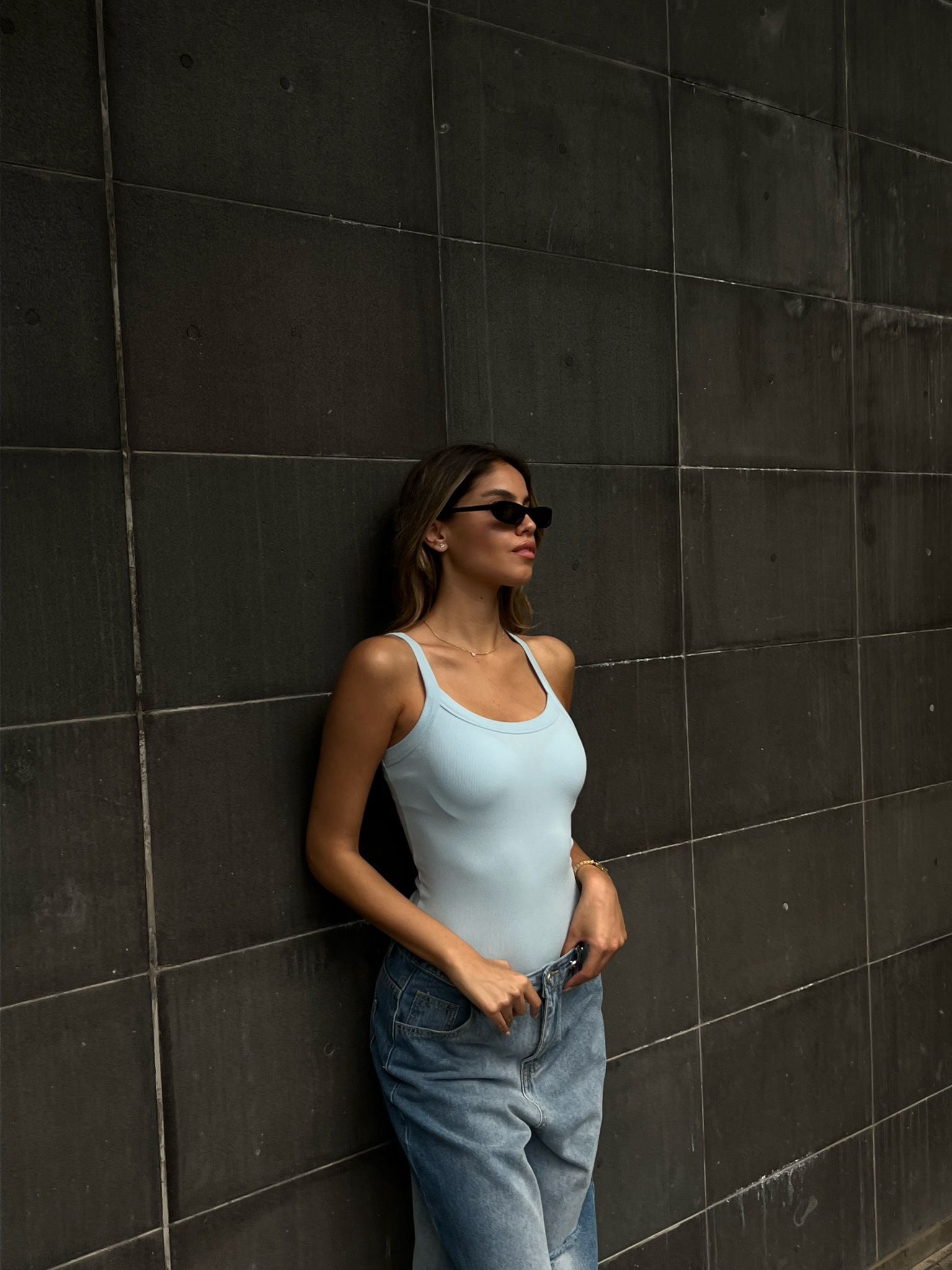 גופיה נוף תכלת