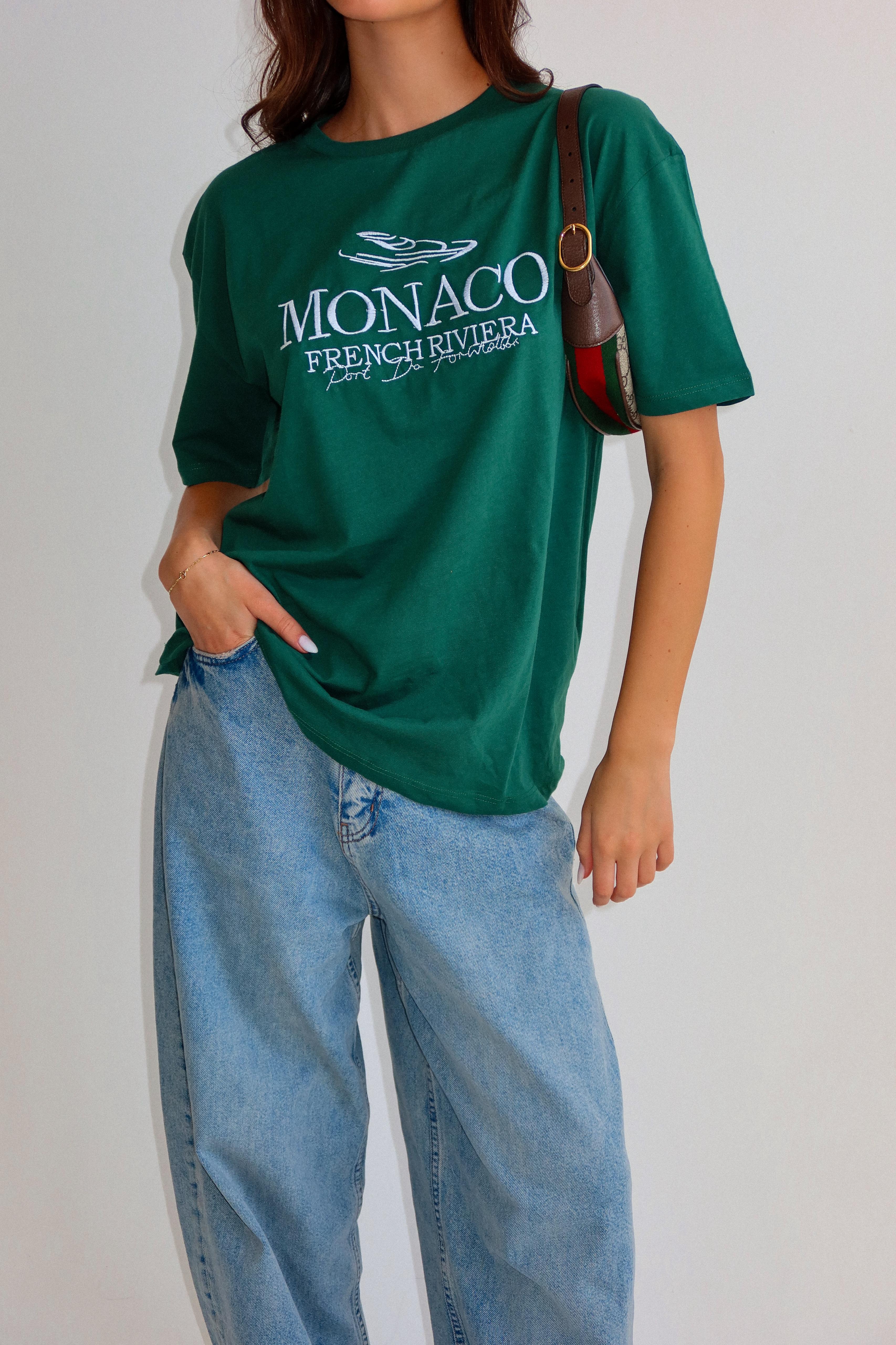 חולצת מונקו ירוק