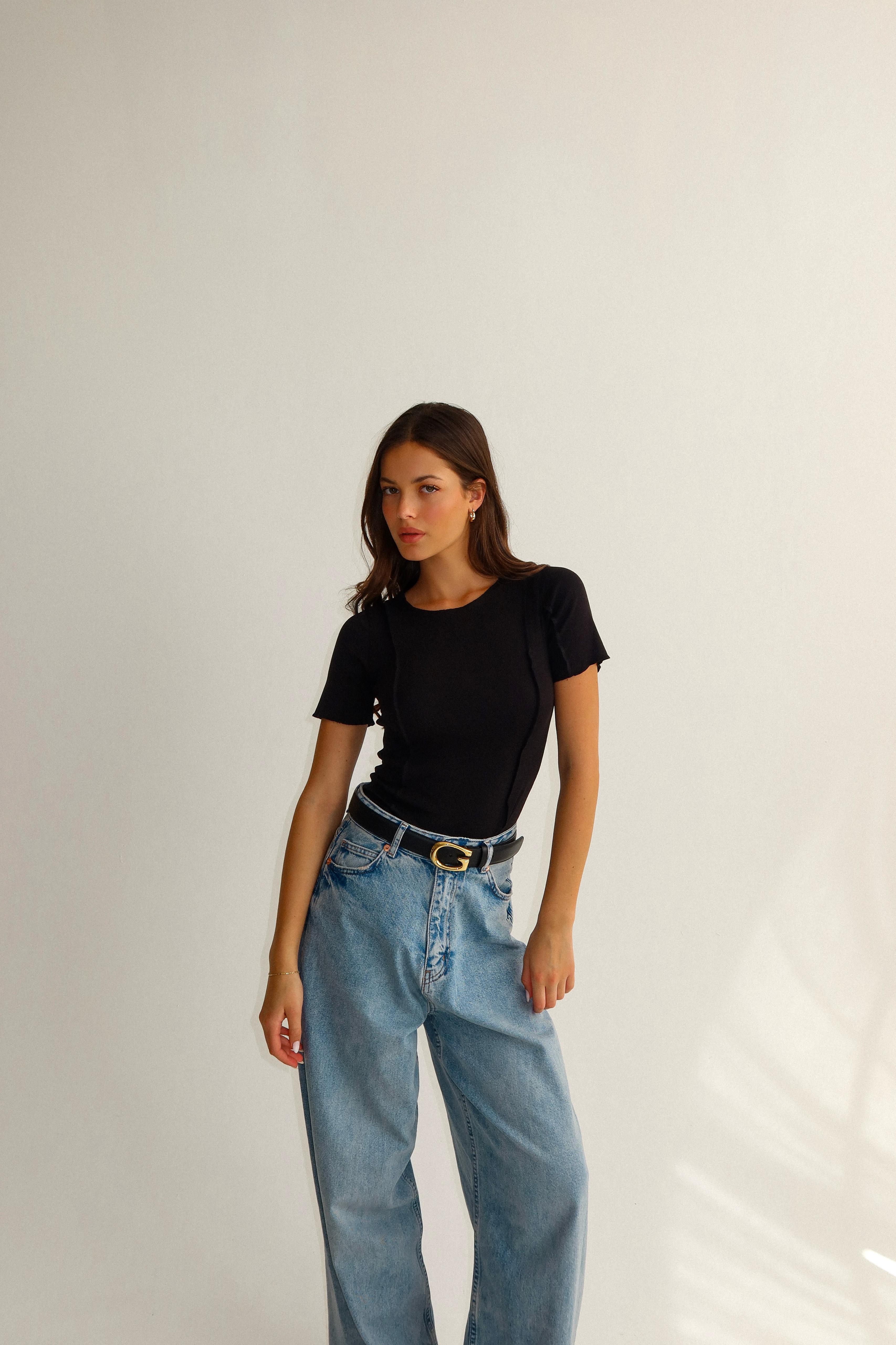 חולצת נקסין שחור