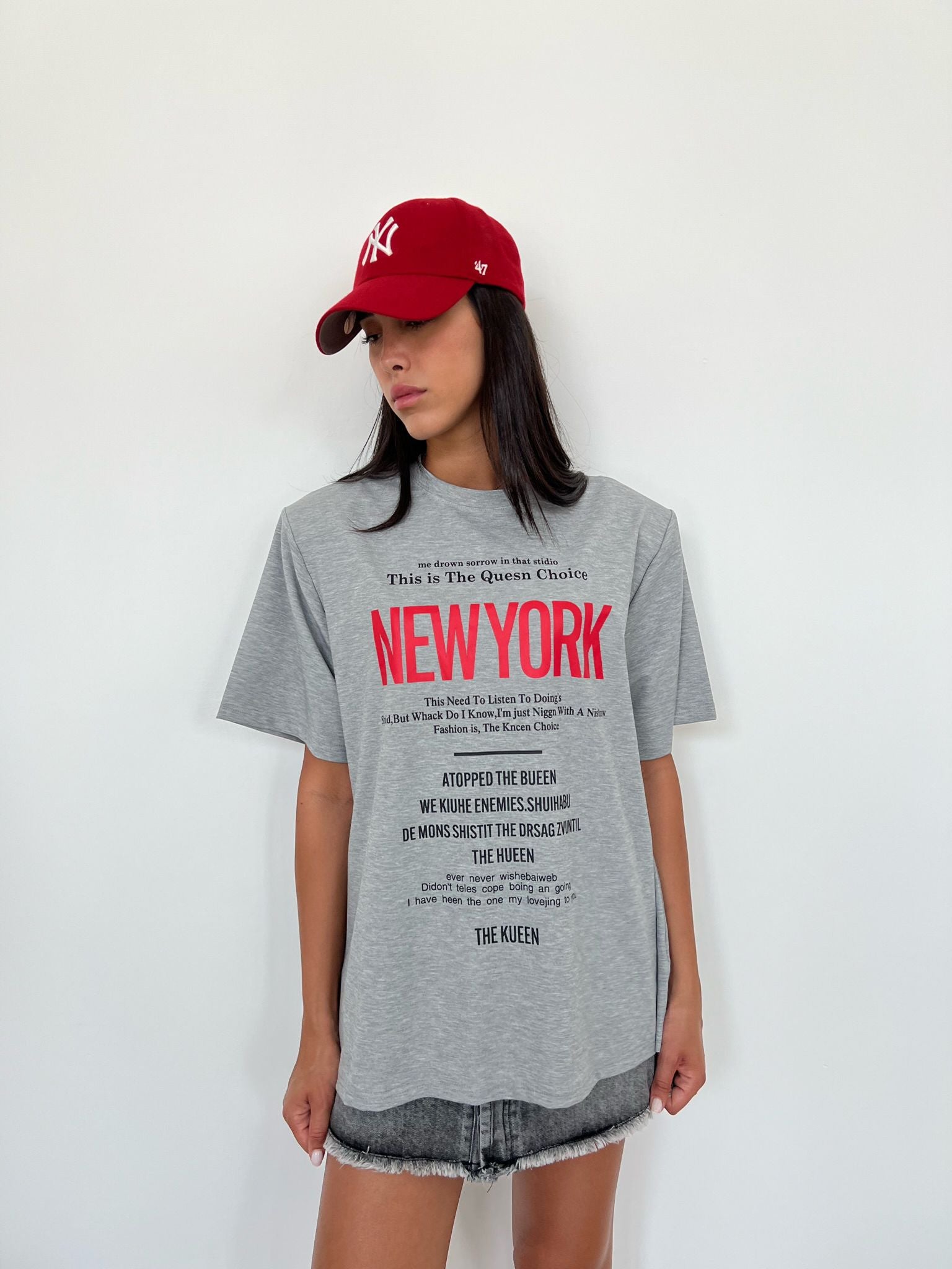 חולצת נוני אפור