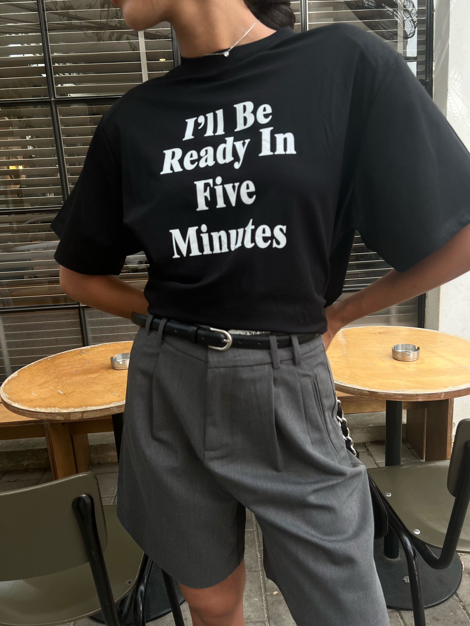 מכנס ניל אפור