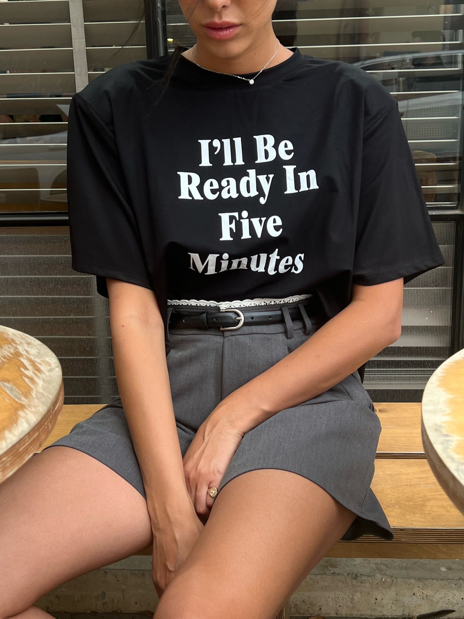 מכנס ניל אפור