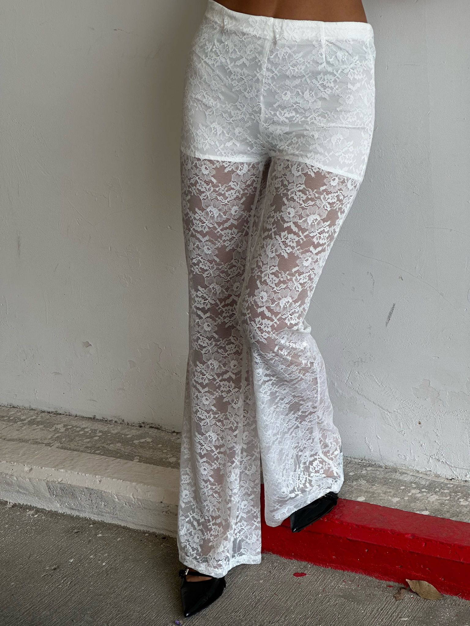 מכנס סו לבן