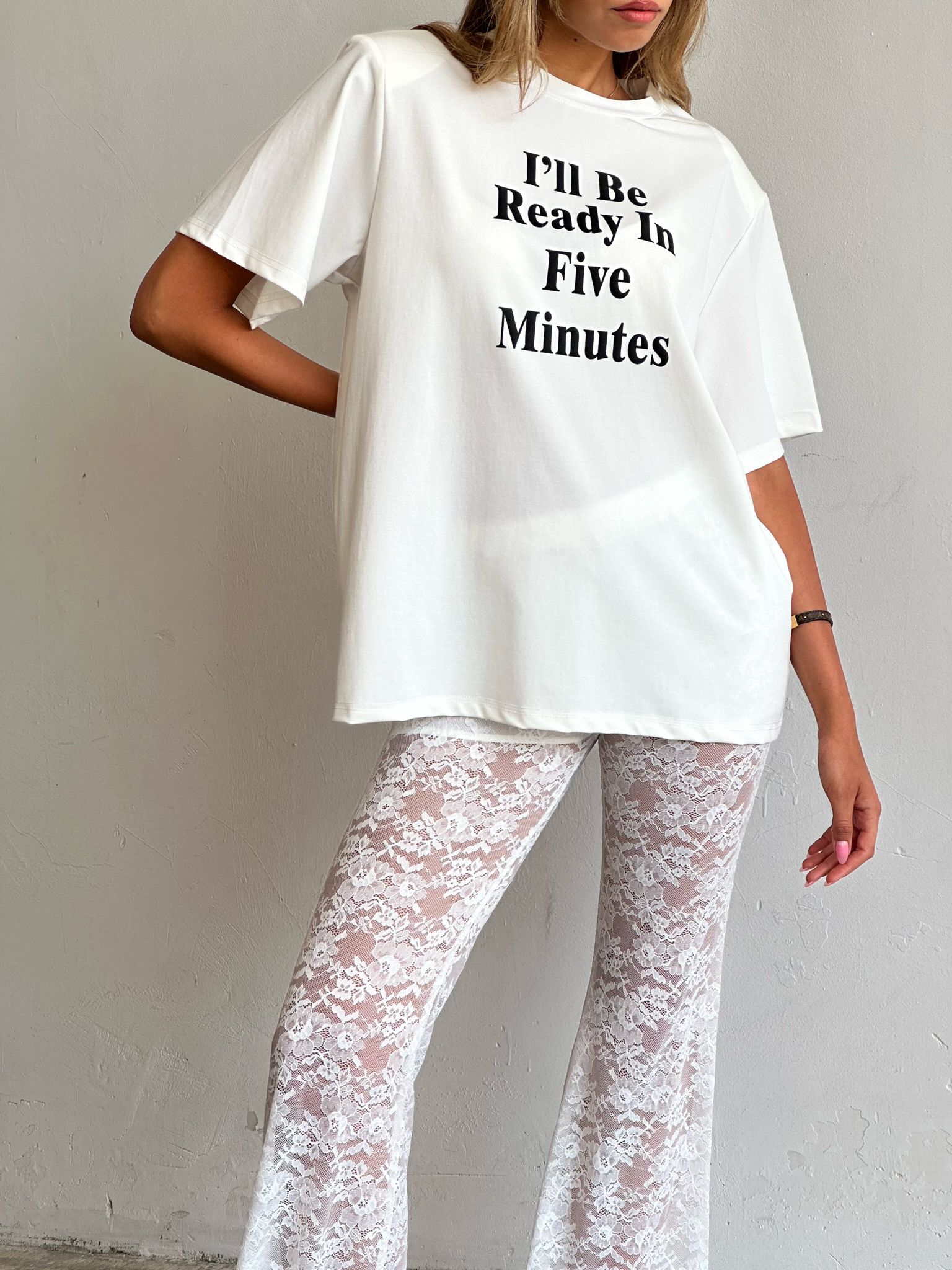 מכנס סו לבן