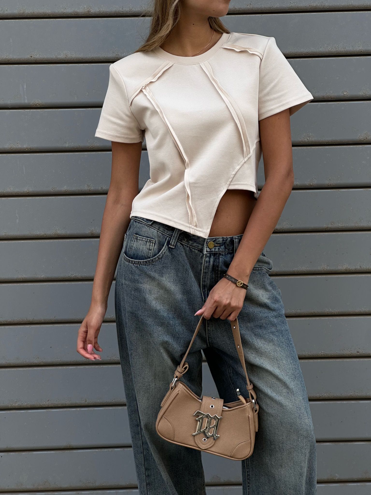 חולצת טורי קרם