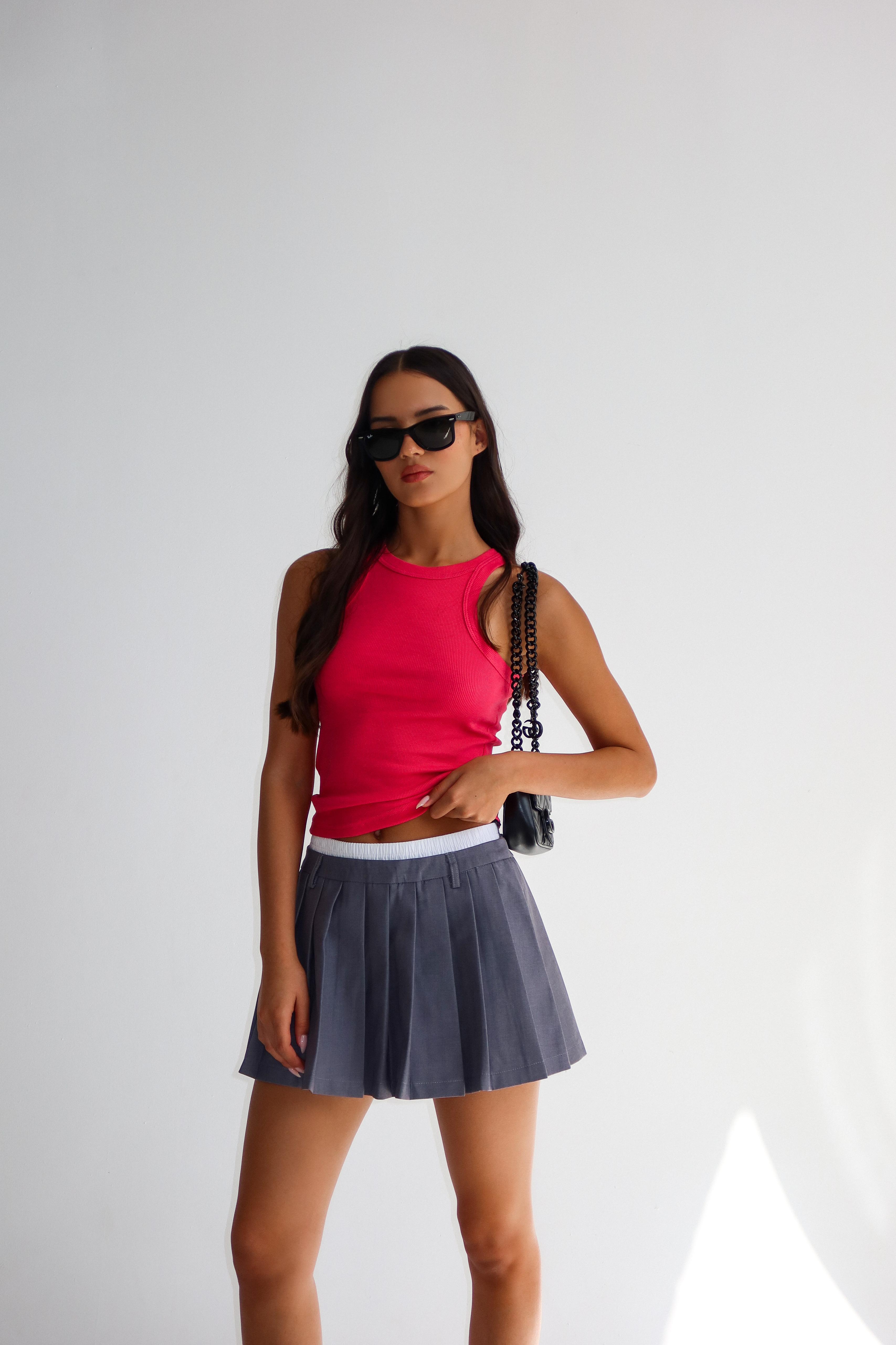 גופיית לאן ורוד