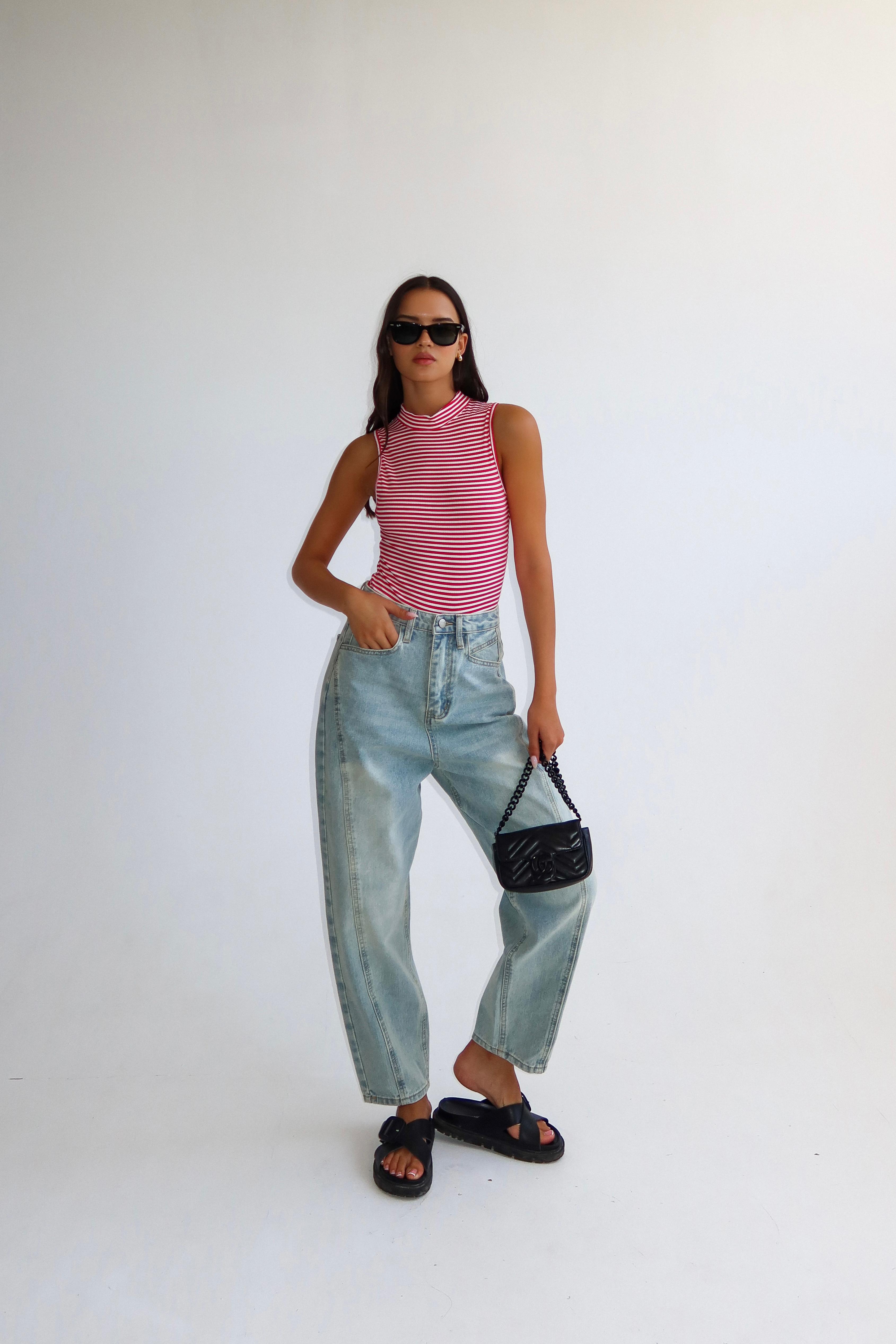 בגד גוף ספייס אדום לבן