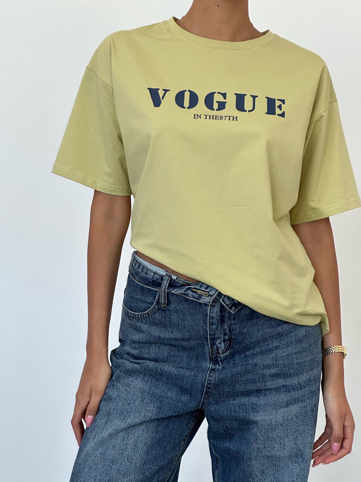 ג'ינס מייקי כחול