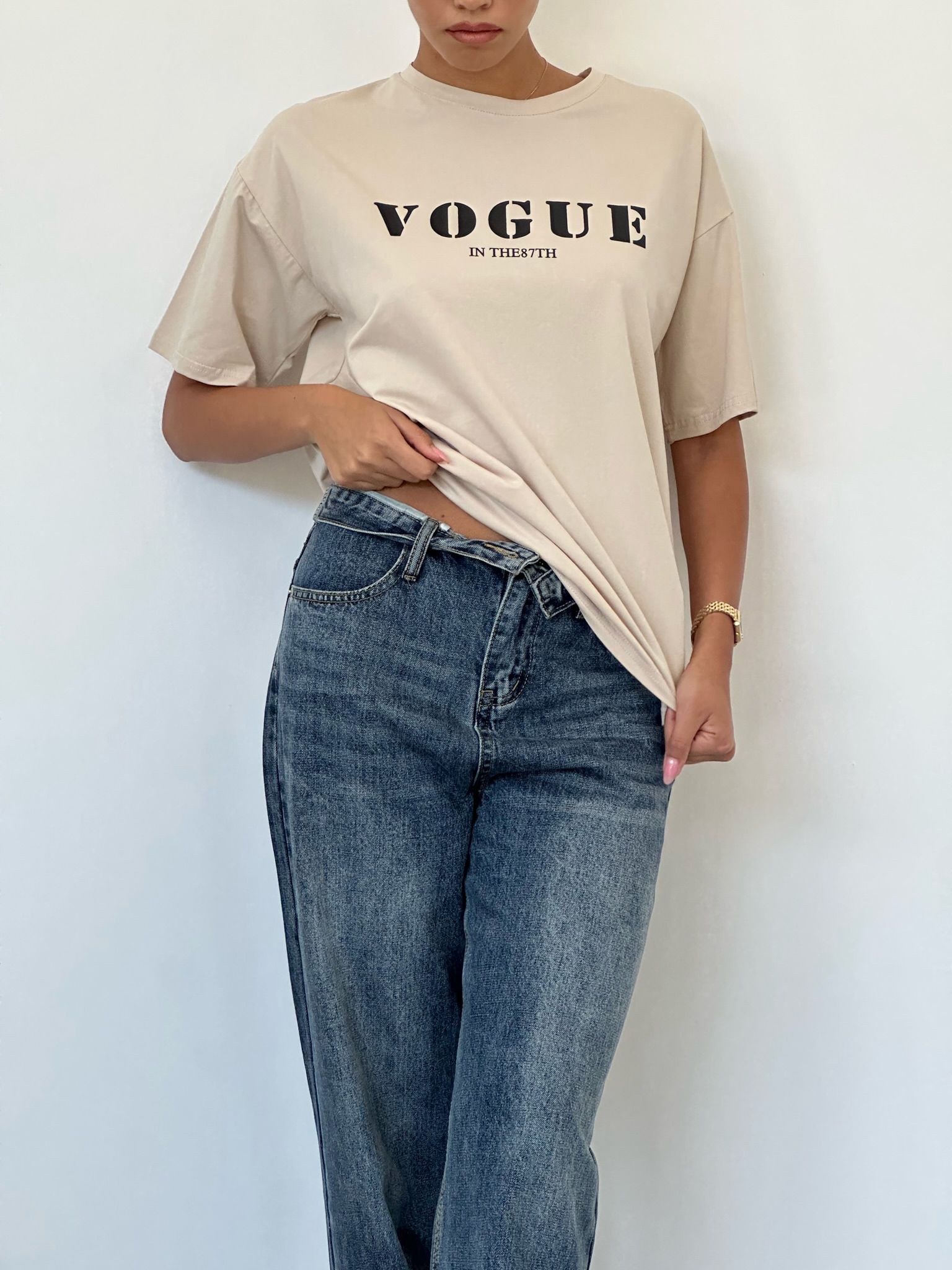 ג'ינס מייקי כחול