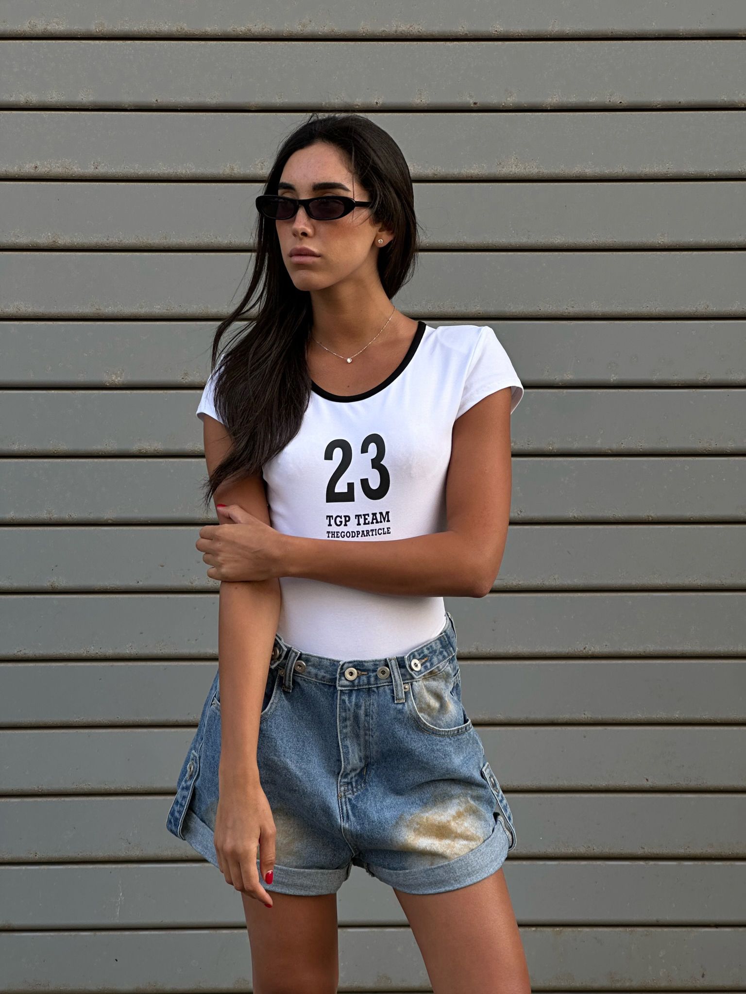 מכנס ג'ינס כחול ארי